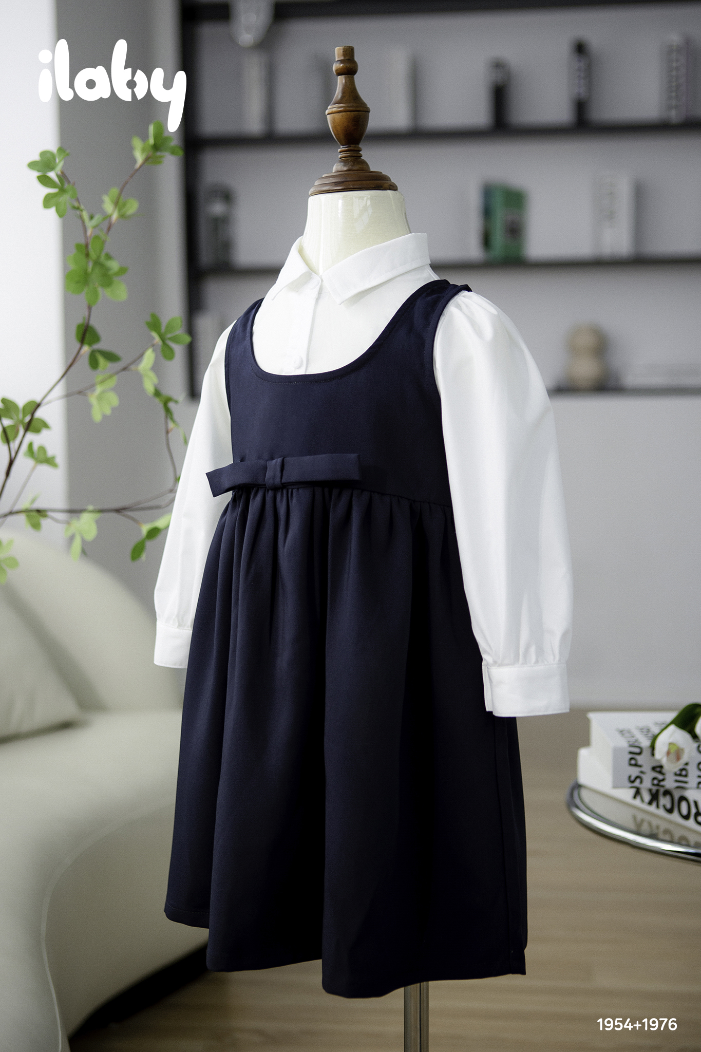 Áo sơ mi dài tay basic bé gái_thumbnail_1