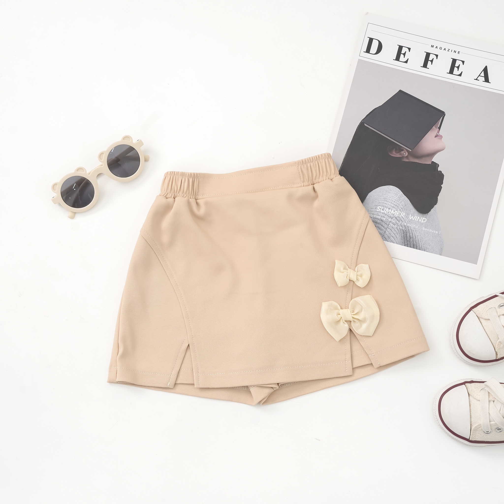 Quần váy xẻ phối nơ_thumbnail_5