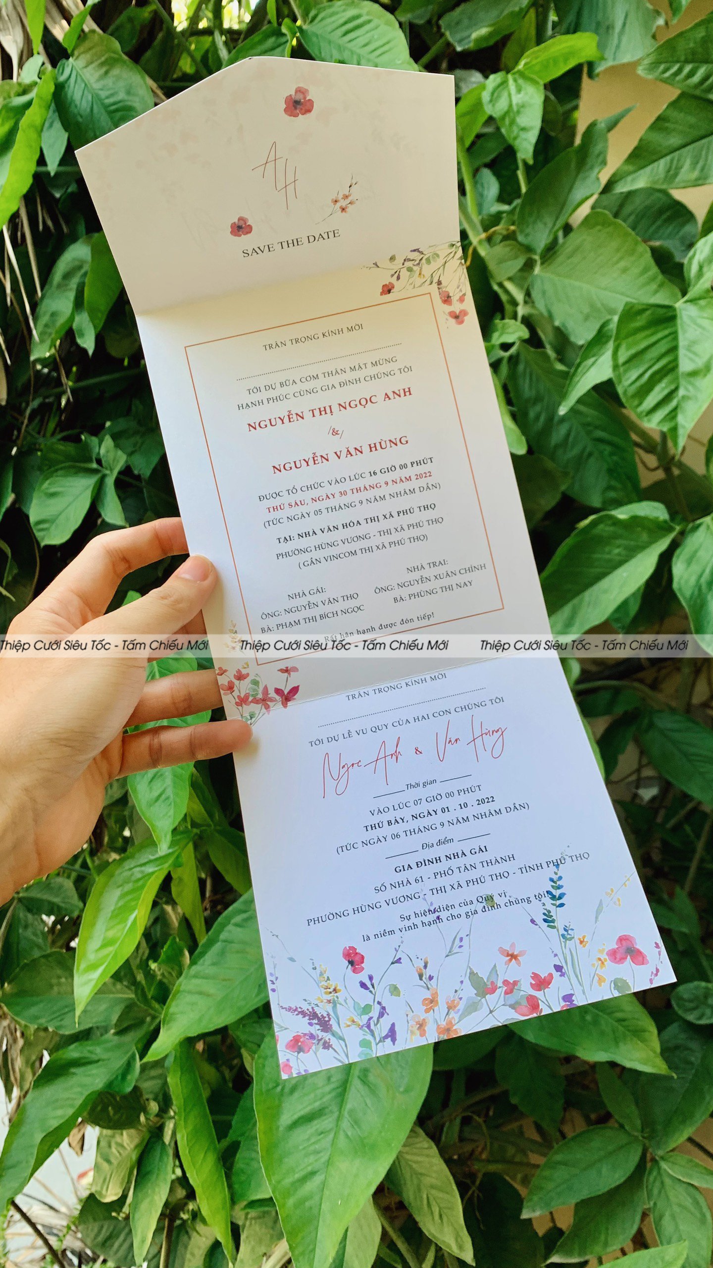 Thiệp gập classic -BB144