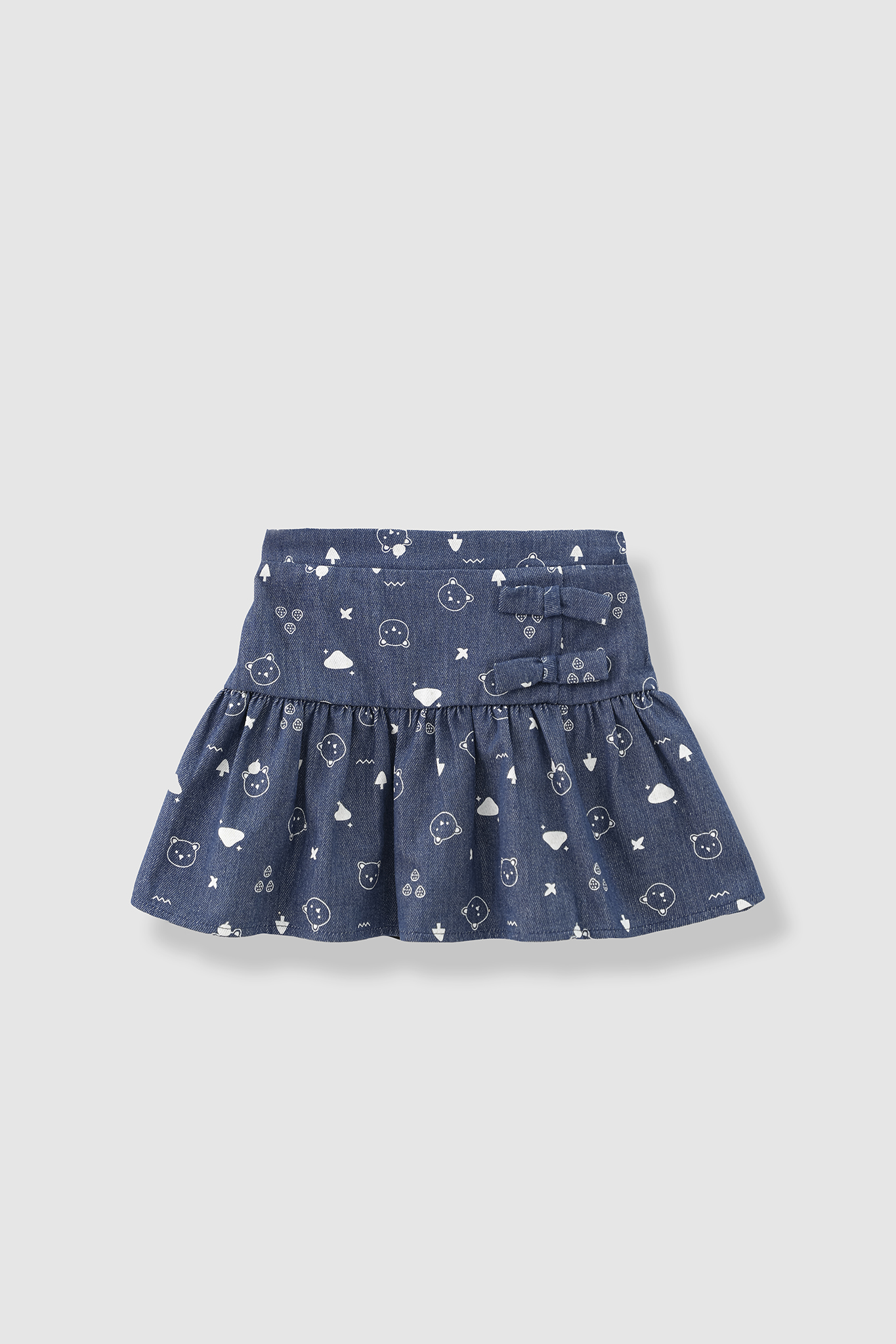 Chân váy nhún bèo tùng đính nơ_thumbnail_0