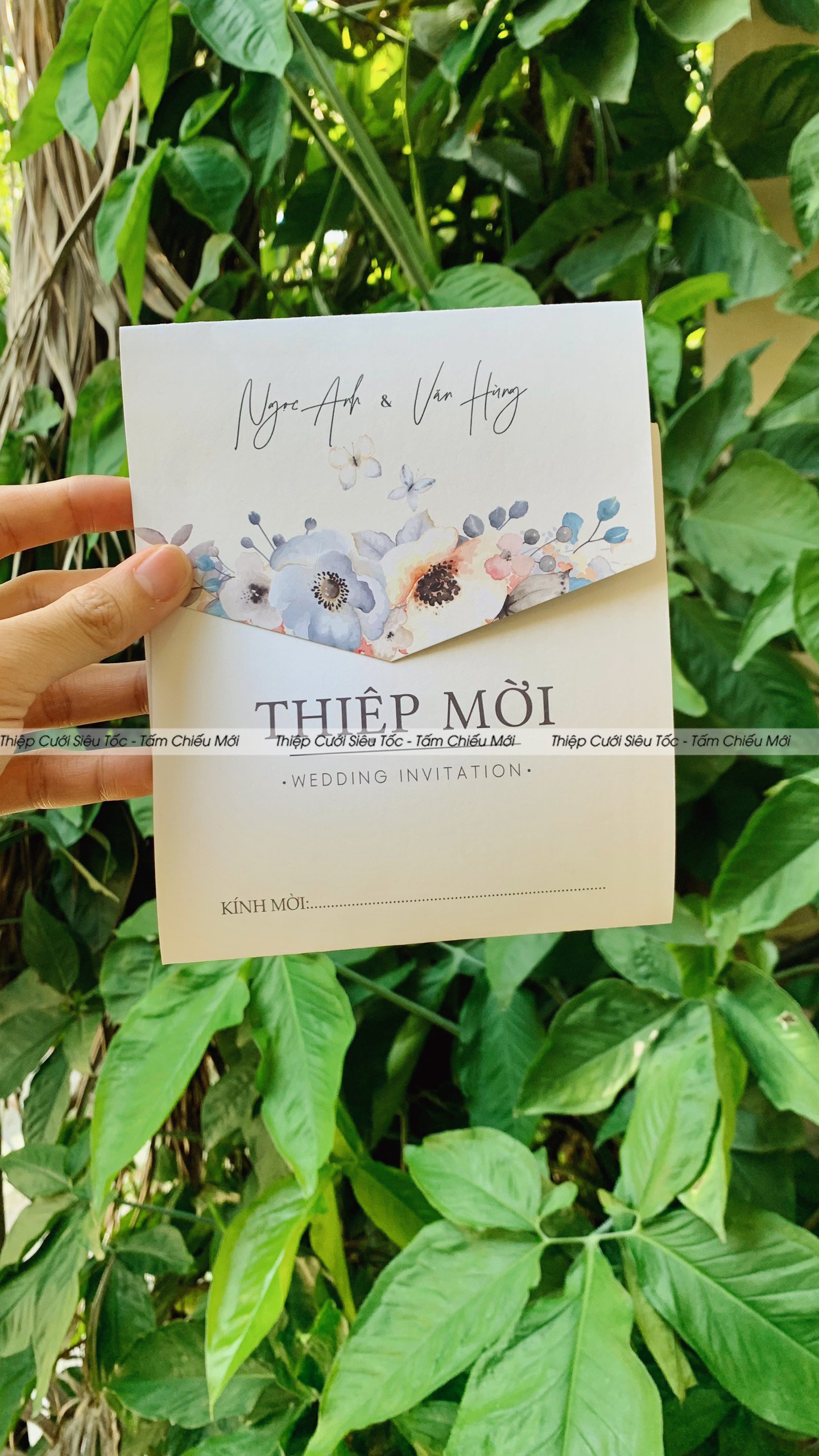 Thiệp gập classic - BB124