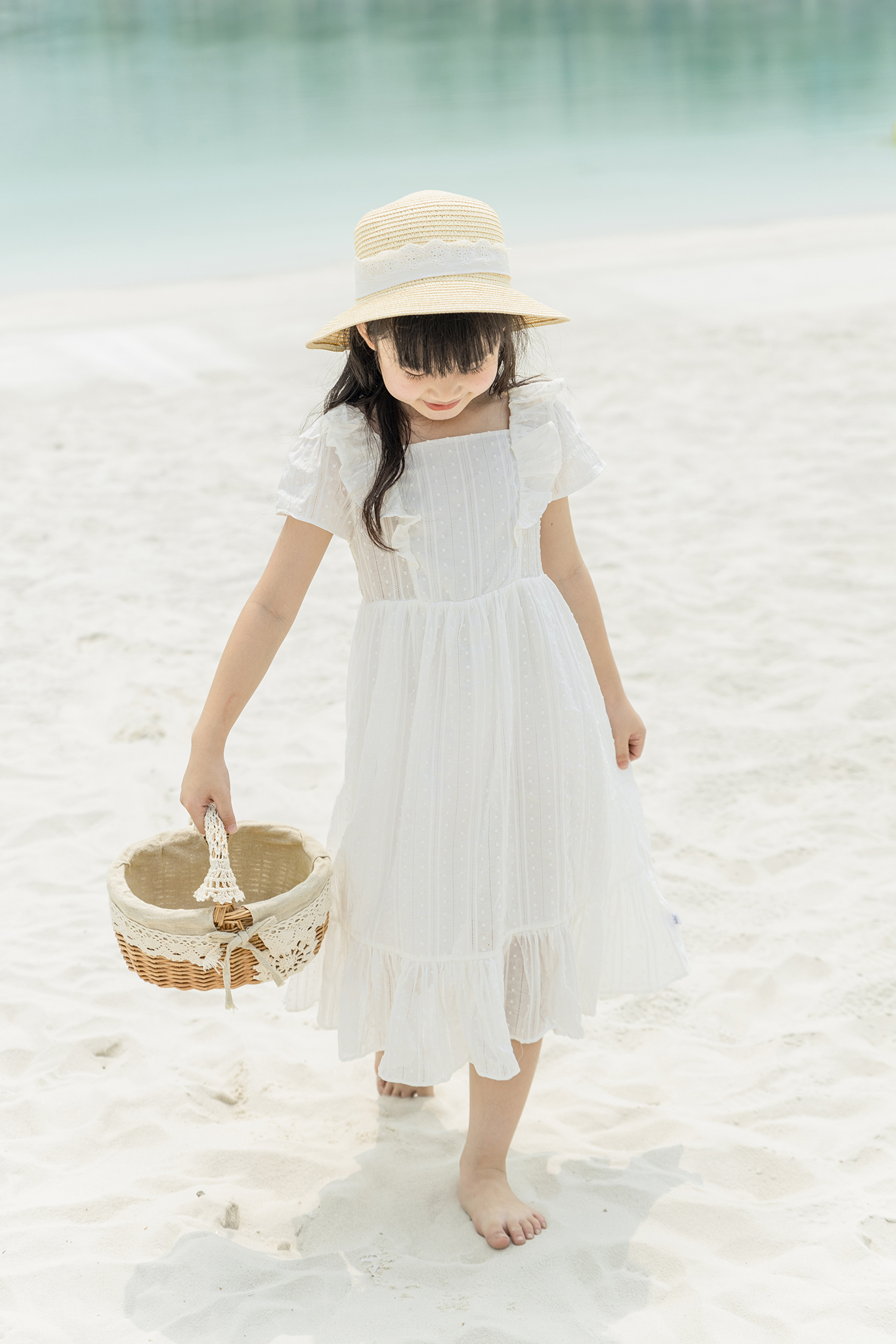 Váy maxi thô dệt bèo vai_thumbnail_4