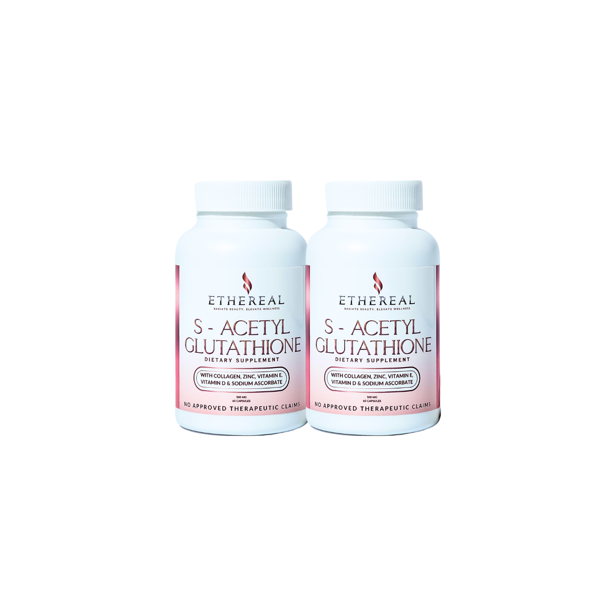vitamins with glutathione Tatiomax reduced glutathione sodium ascorbate collagen softgel capsules