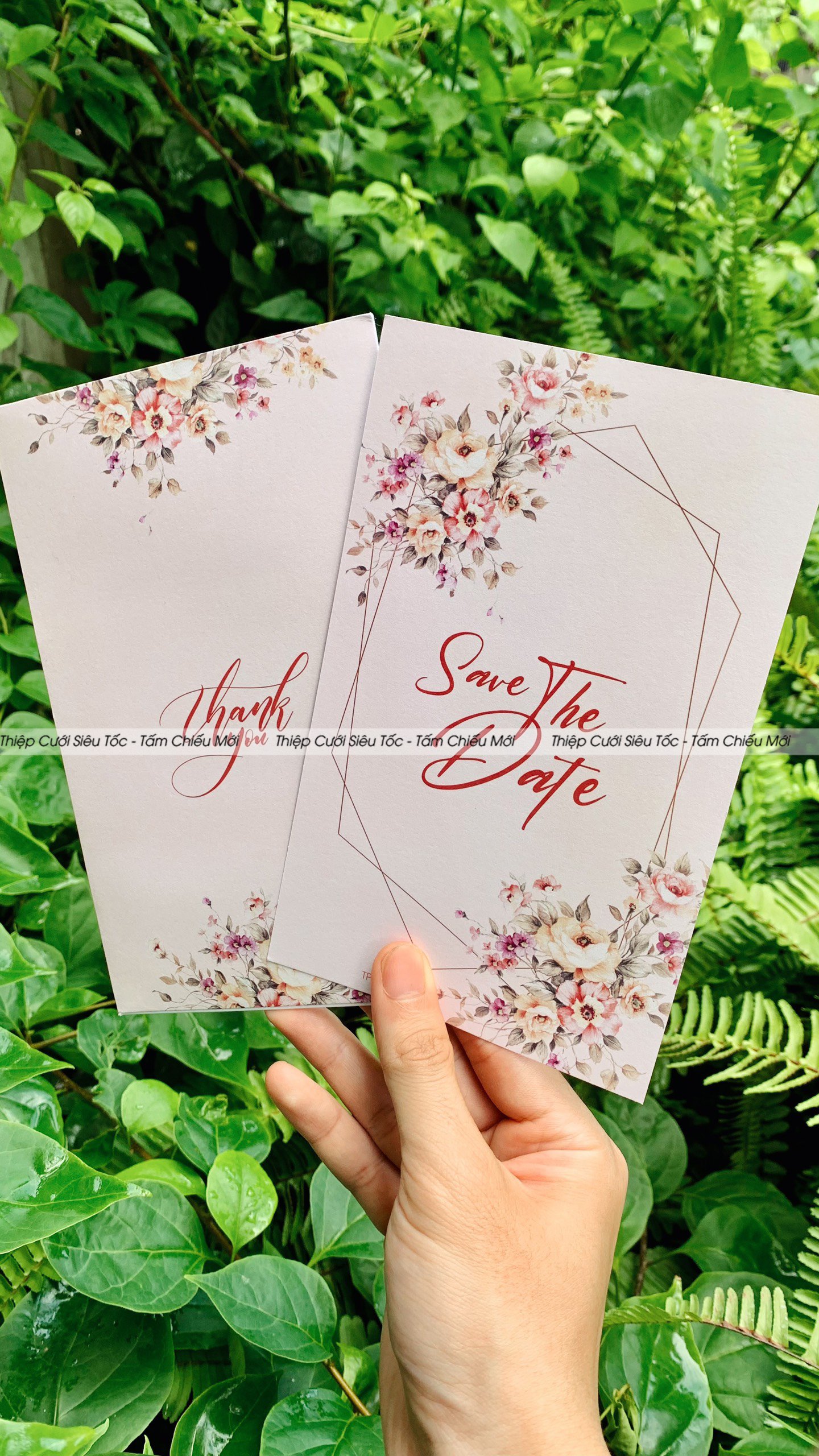 Thiệp phong bì rút classic TPF-13