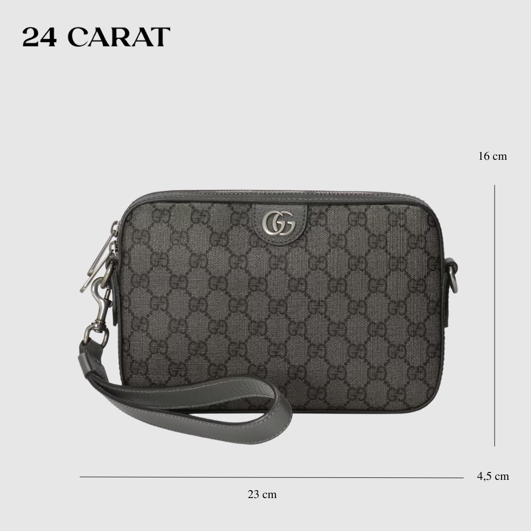 Túi đeo chéo Gucci Ophidia GG Shoulder Bag Grey leather_thumbnail_0