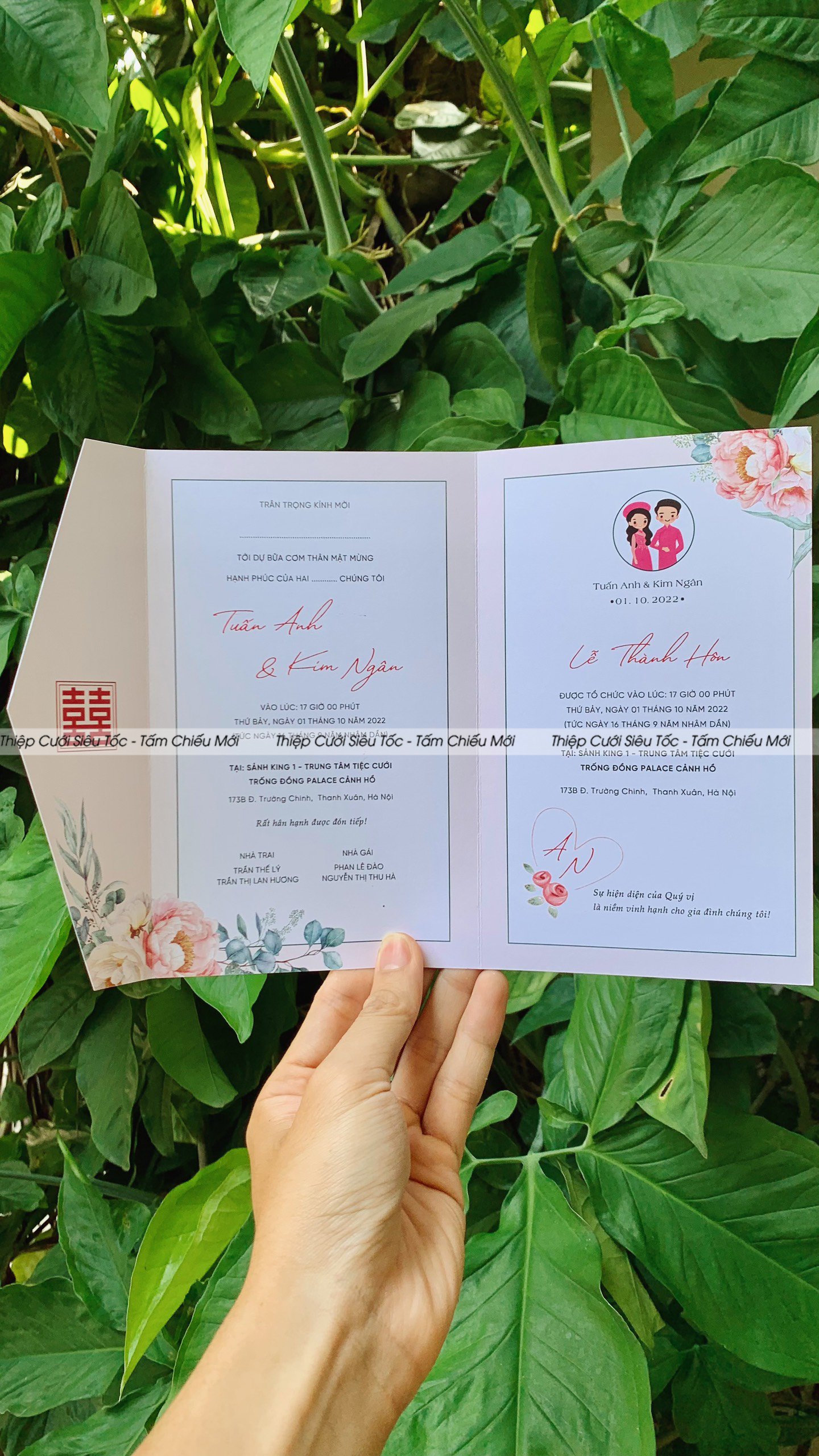 Thiệp gập classic - BB147