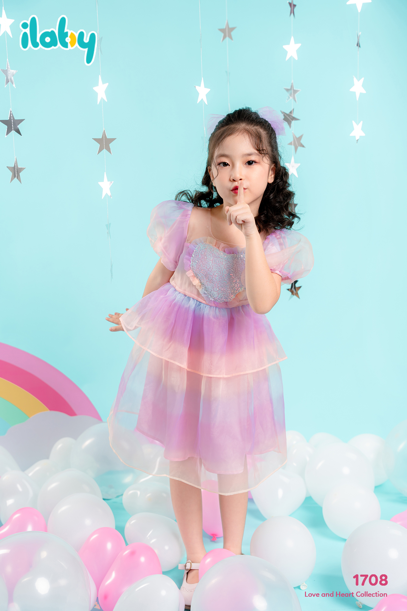 Váy voan loang màu phối trái tim kim sa_thumbnail_2