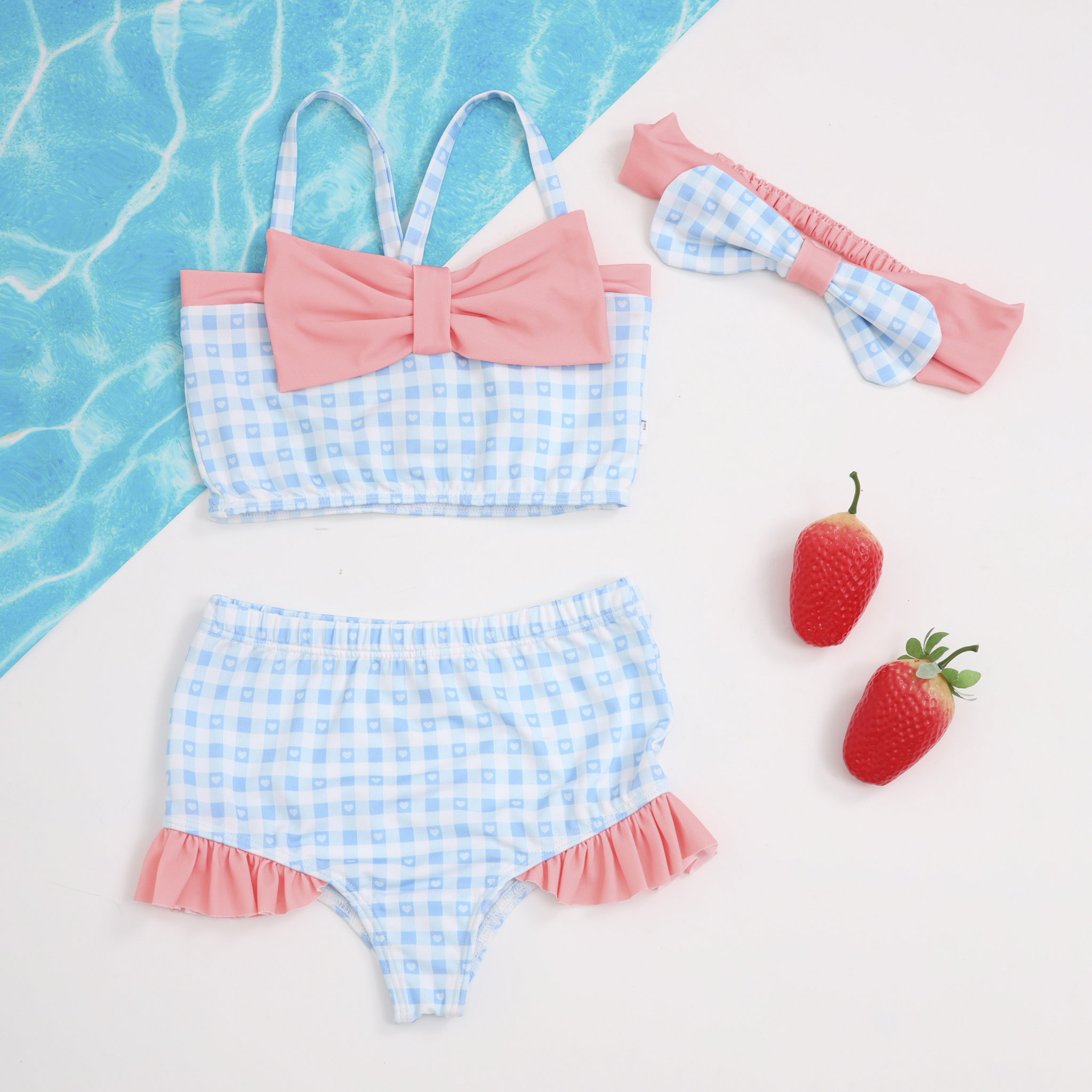 Set bơi rời bé gái kẻ trái tim phối nơ_thumbnail_7