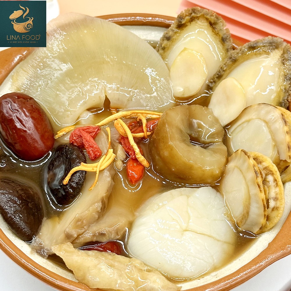 Súp Vi Cá Bào Ngư Hải Sâm Sò Điệp Nhỏ_thumbnail_1