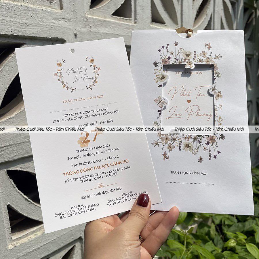 Thiệp phong bì rút - BB118