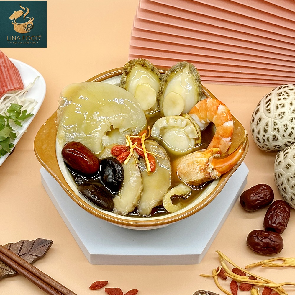 Súp Vi Cá Hải Sản Nhỏ