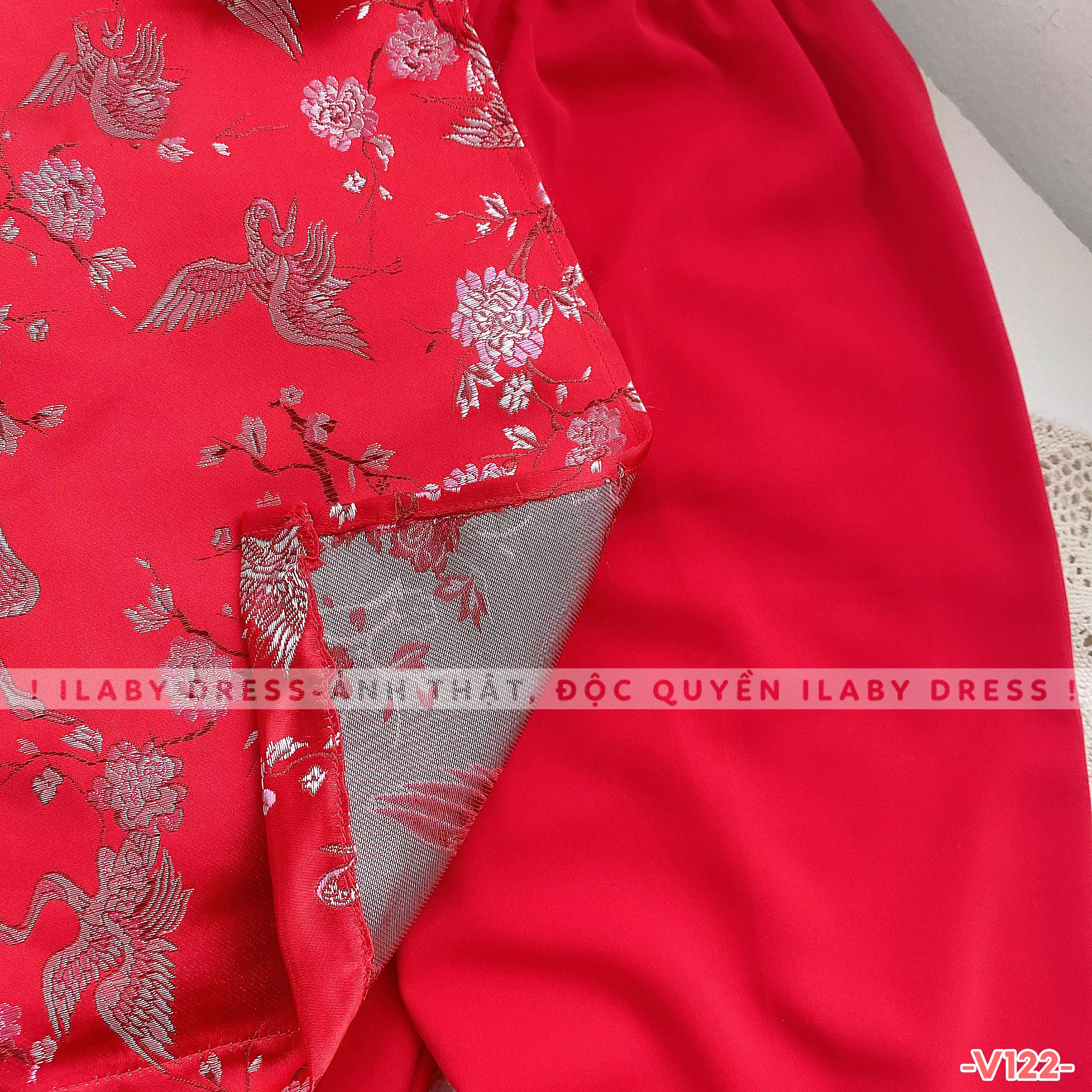 Bộ áo dài gấm tay bồng_thumbnail_5