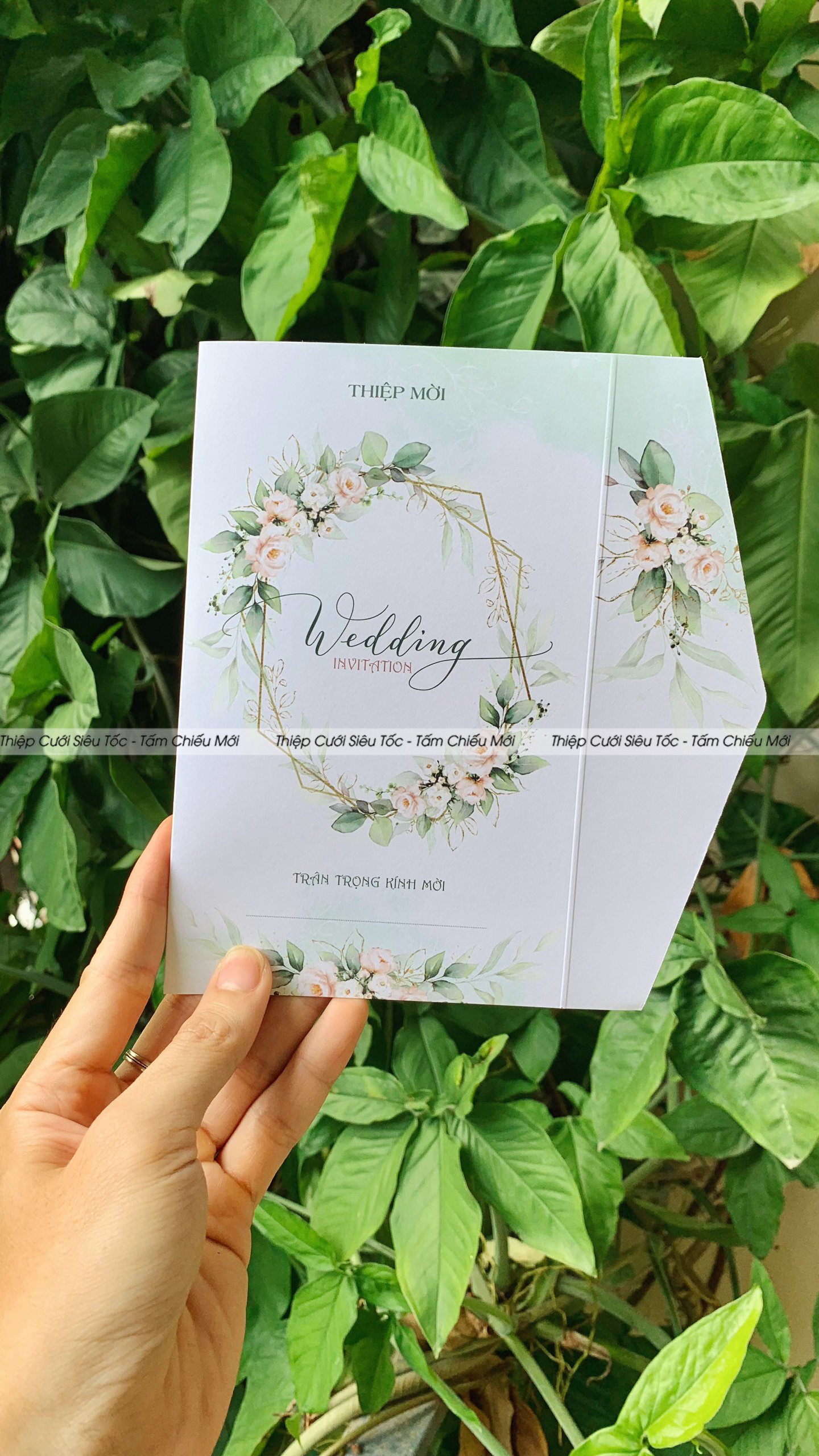 Thiệp gập classic - HD213