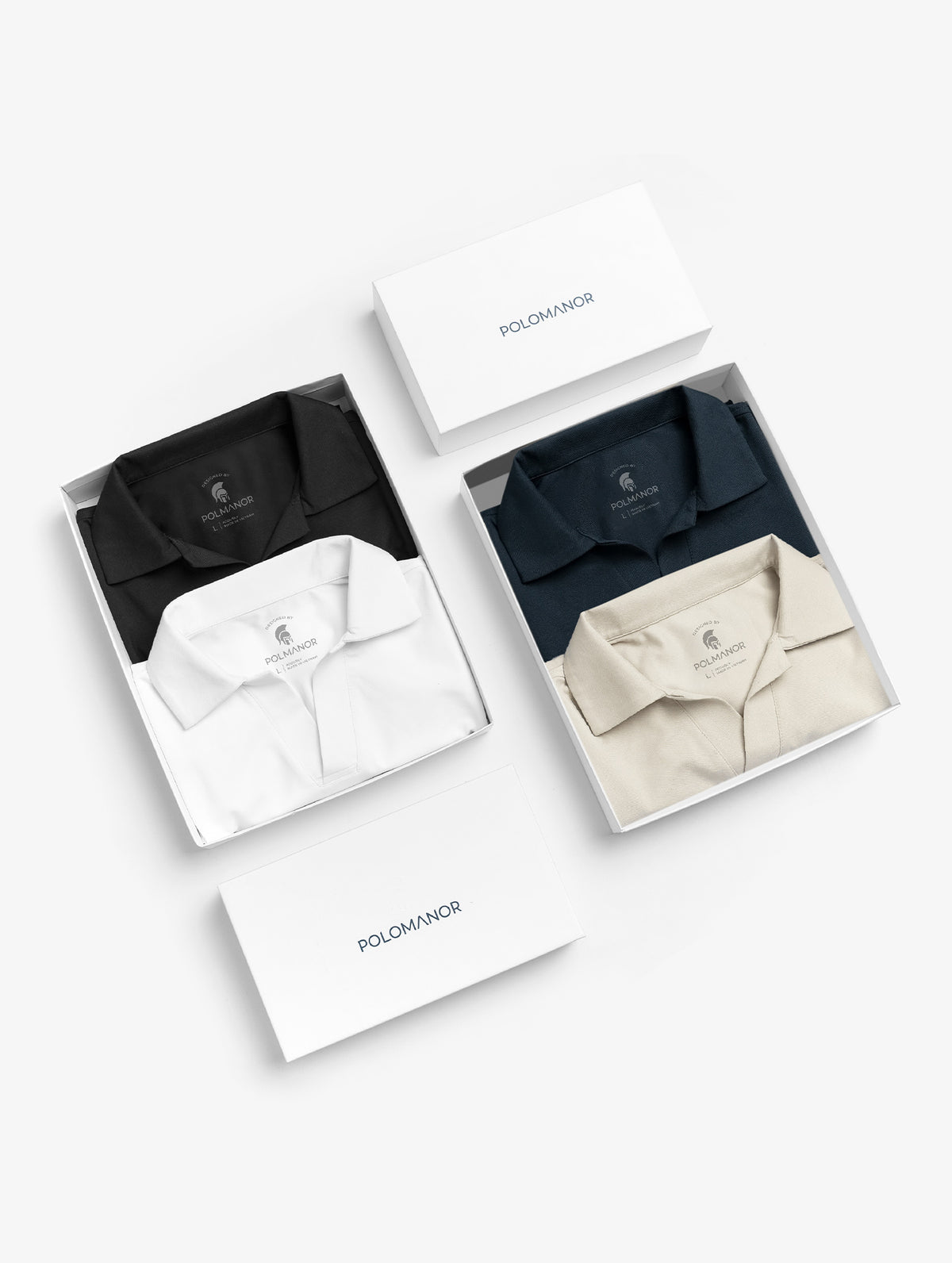 Áo Polo Nam Basic Vee vải CVC phom Regular Fit