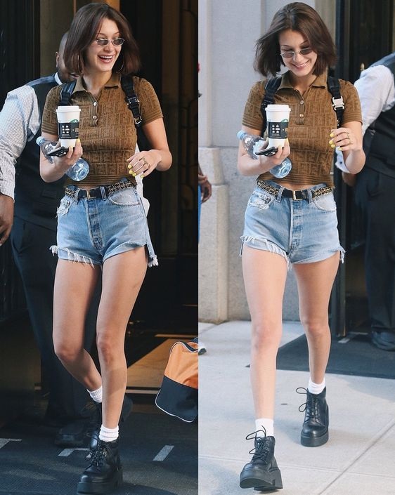 C&aacute;ch mix &aacute;o polo với quần short