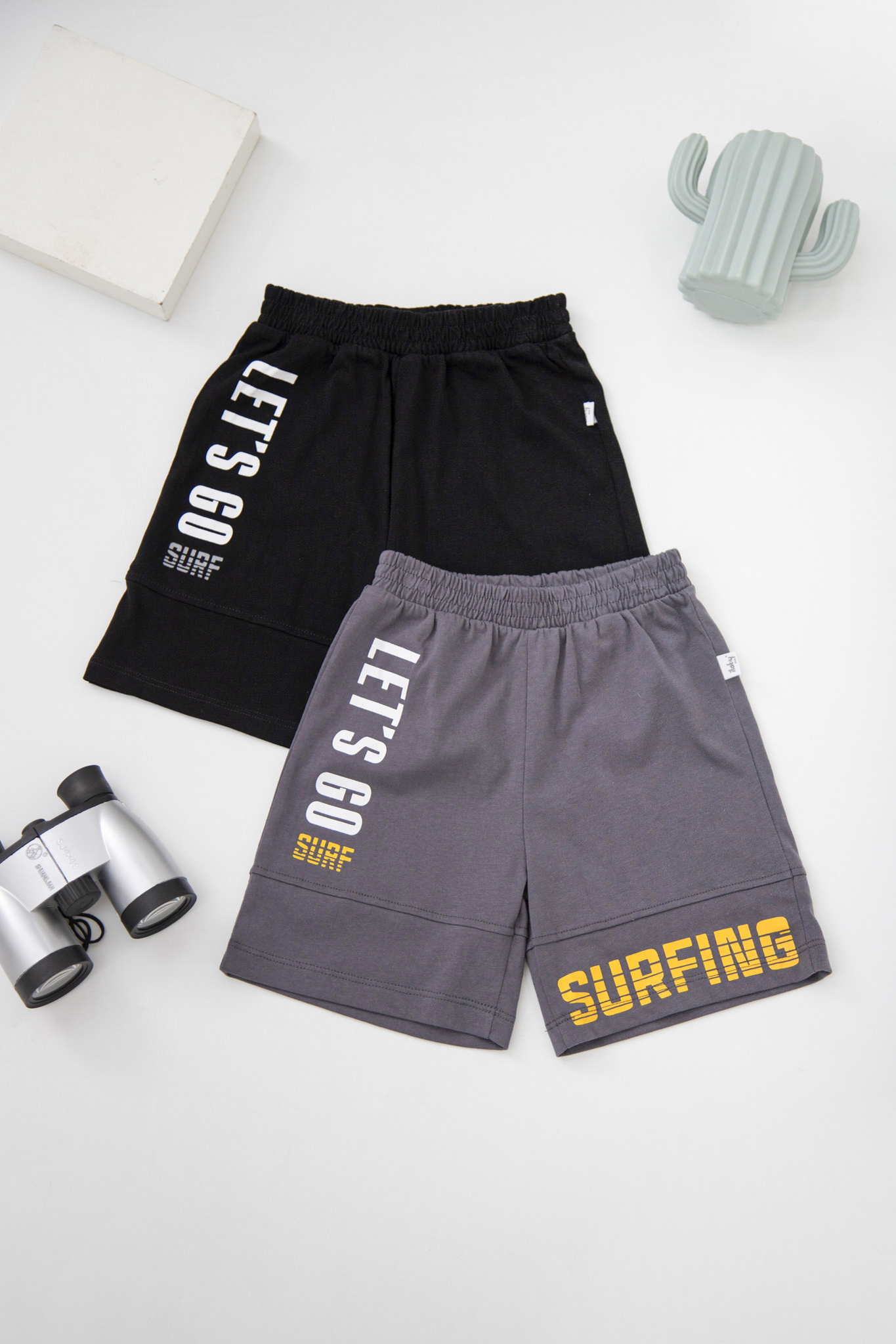 Quần short cotton in chữ_thumbnail_0