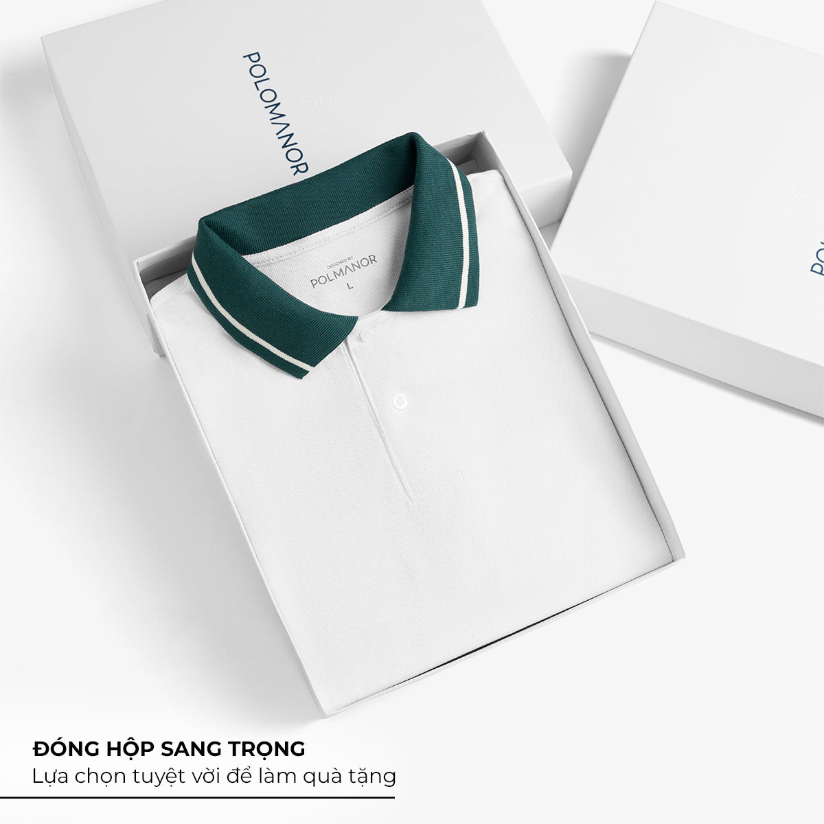 Áo Polo Nam Ugo Màu Xanh Lá với thông tin chi tiết