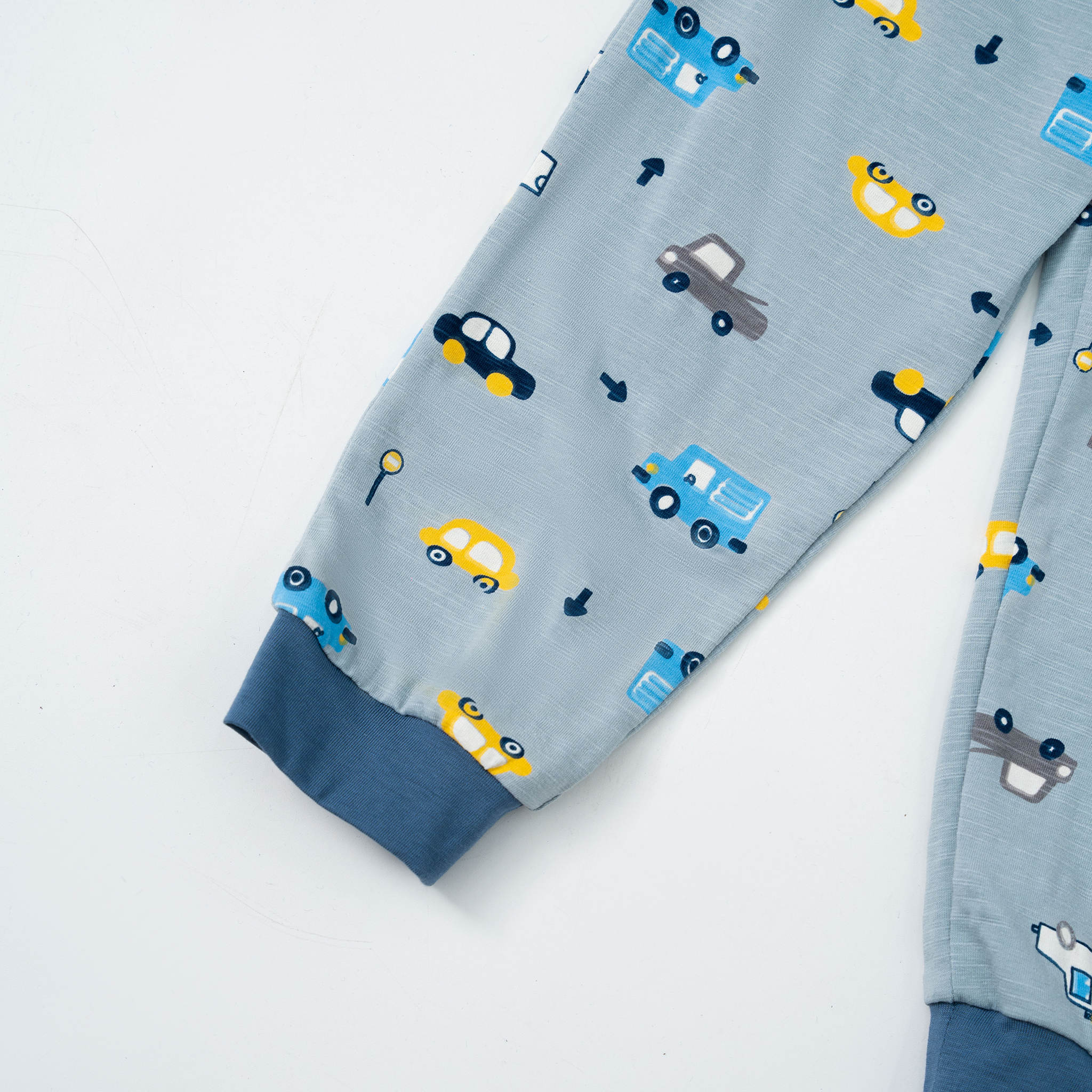 Bộ mặc nhà họa tiết phối thân trơn_thumbnail_3