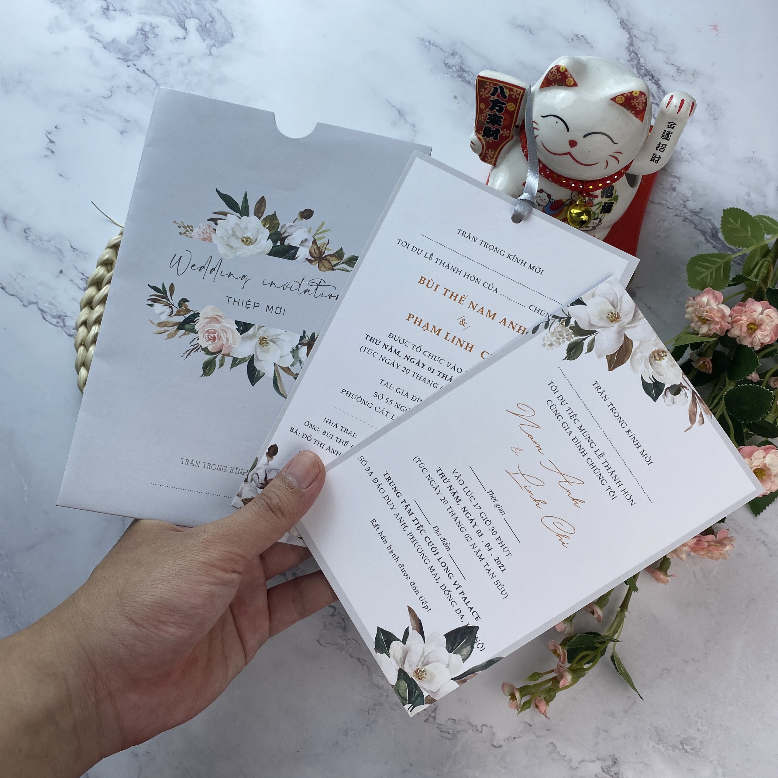 Thiệp phong bì rút - BB100