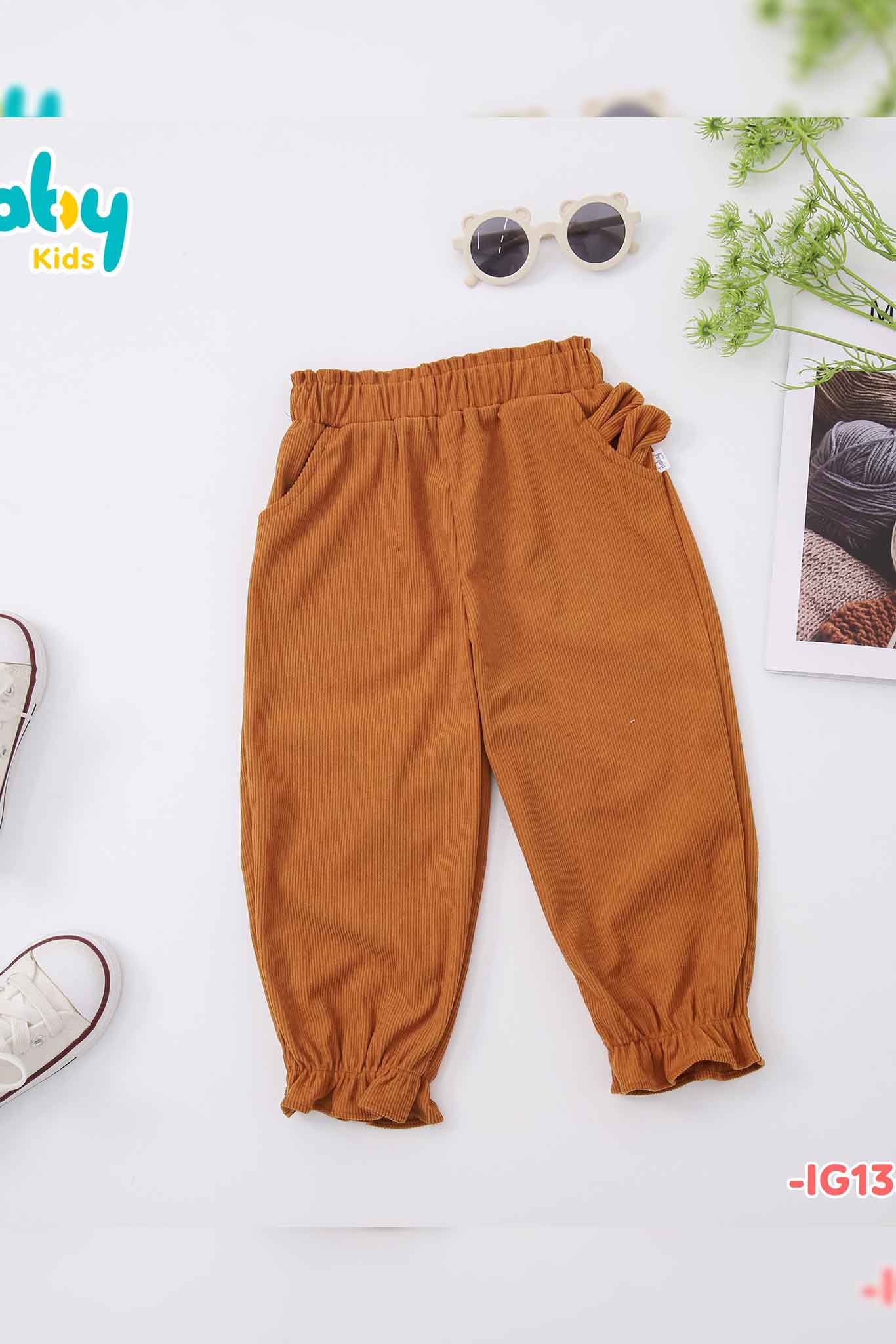 Quần nhung phối túi tai thỏ_thumbnail_4