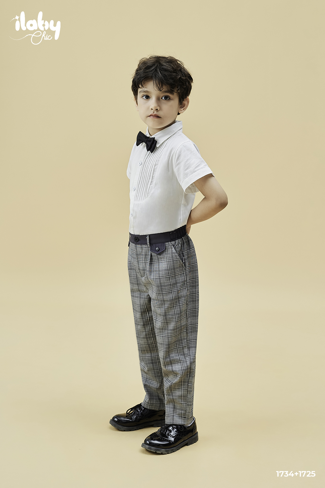 Quần âu kẻ phối cạp trơn màu_thumbnail_3