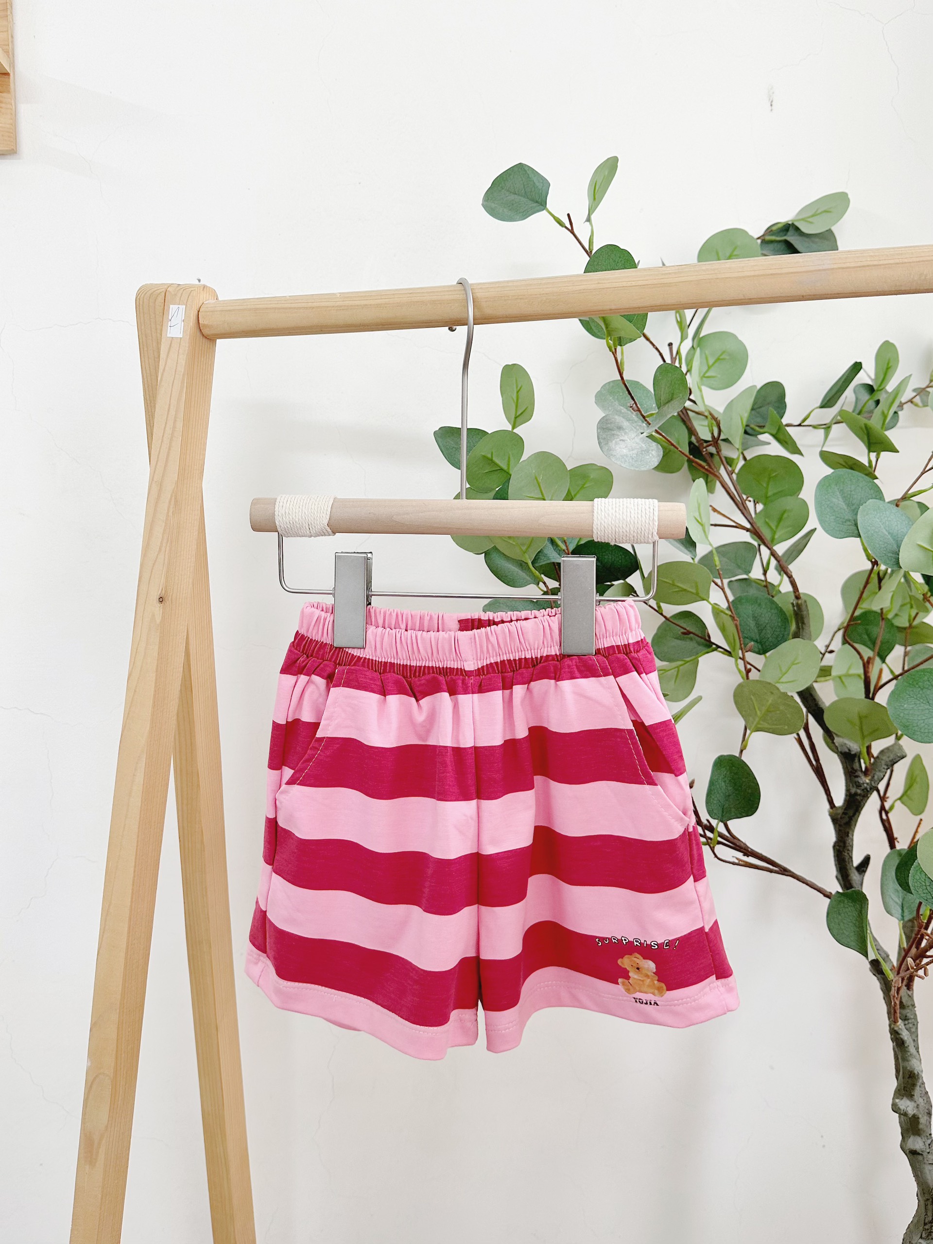 Set đồ bộ quần áo cho bé gái size đại 40kg Anniebaby áo ba lỗ quần đùi trẻ em chất cotton thoáng mát BD24025_thumbnail_1