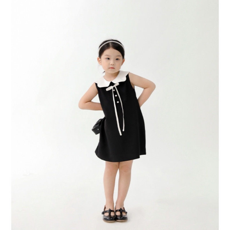 Váy suông chữ A cổ trắng - VA23002_thumbnail_2