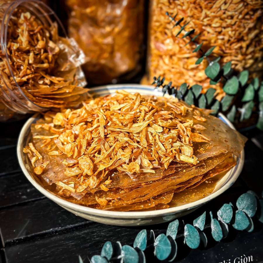 Bánh Tráng Hành Phi Ghiền
