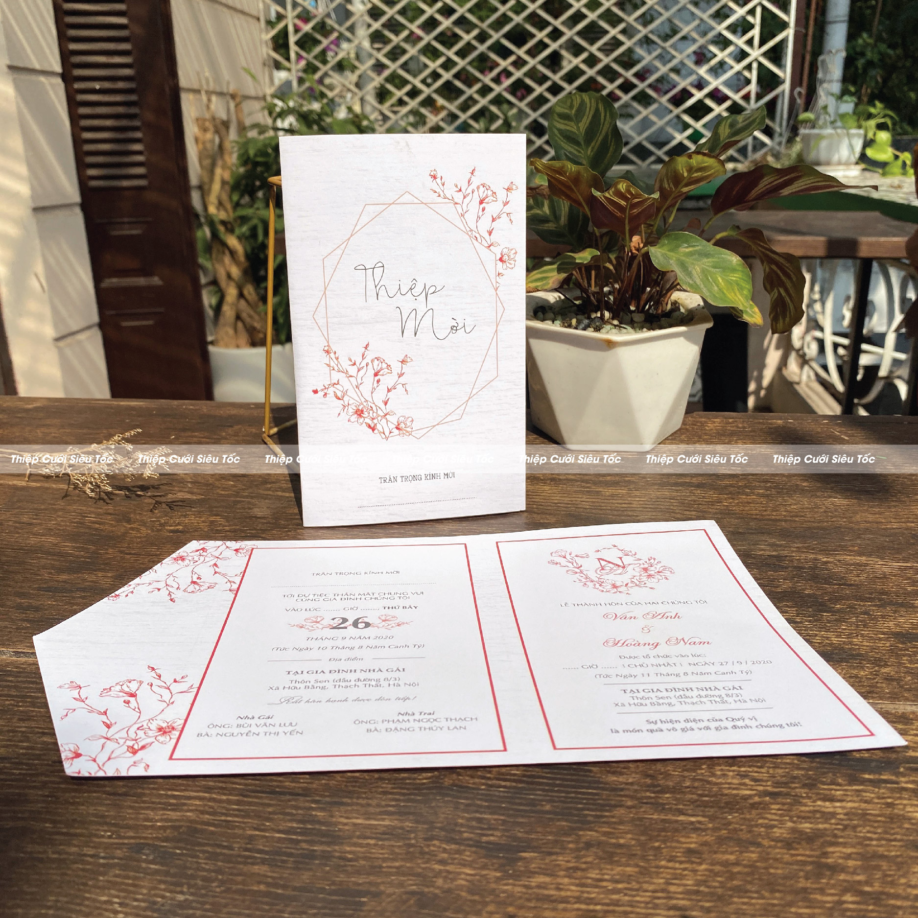 Thiệp gập classic BB70