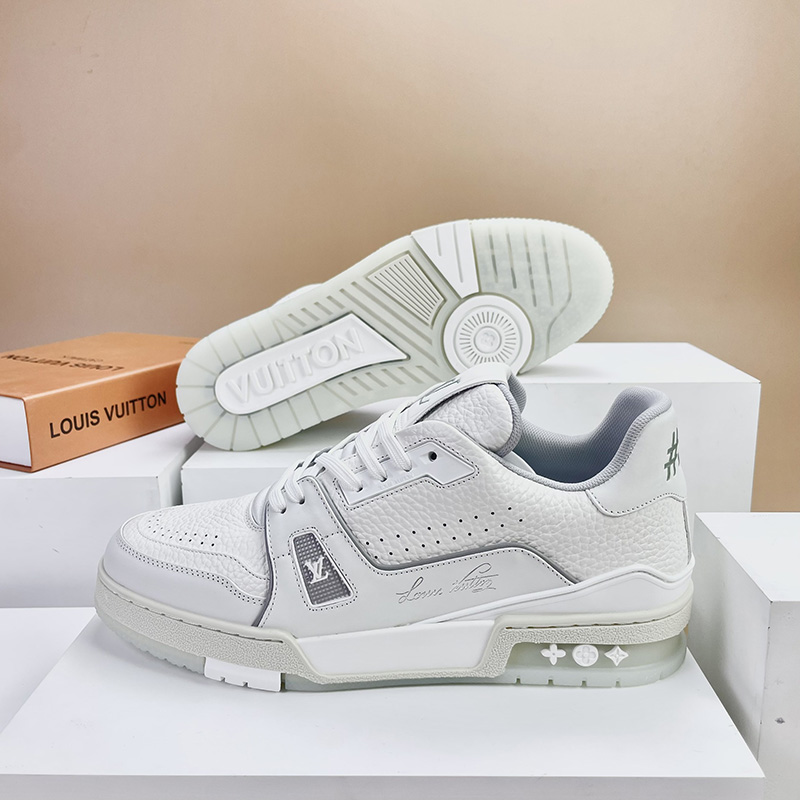 Giày Sneaker LV Trainer White Signature_thumbnail_1