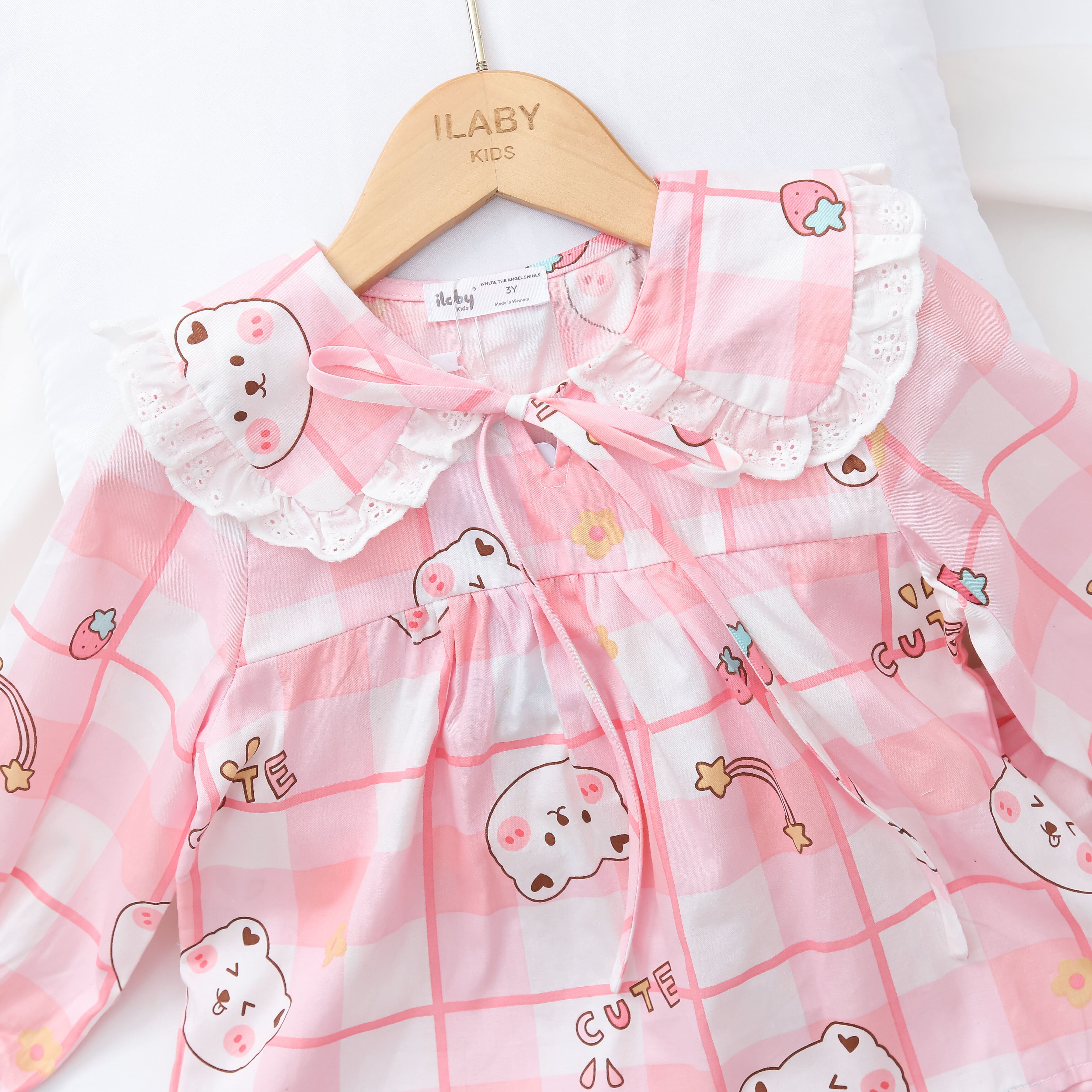 Set pyjama lá cổ to phối ren_thumbnail_7