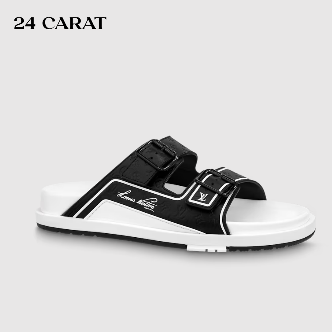 Dép LV Trainer Mule Black