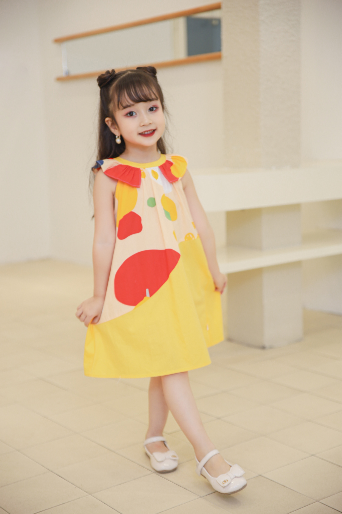 Váy dáng A phối họa tiết_thumbnail_2