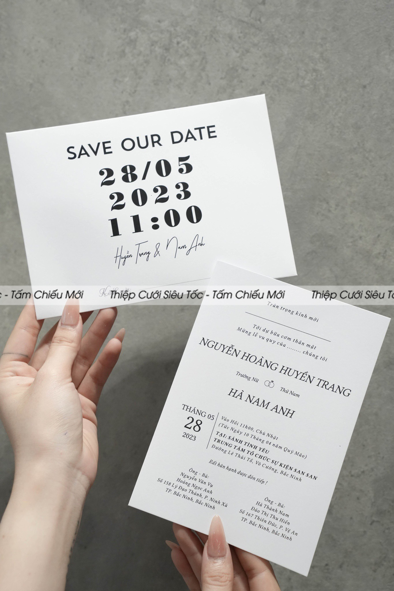 Thiệp phong bì Creamy VHCCB099