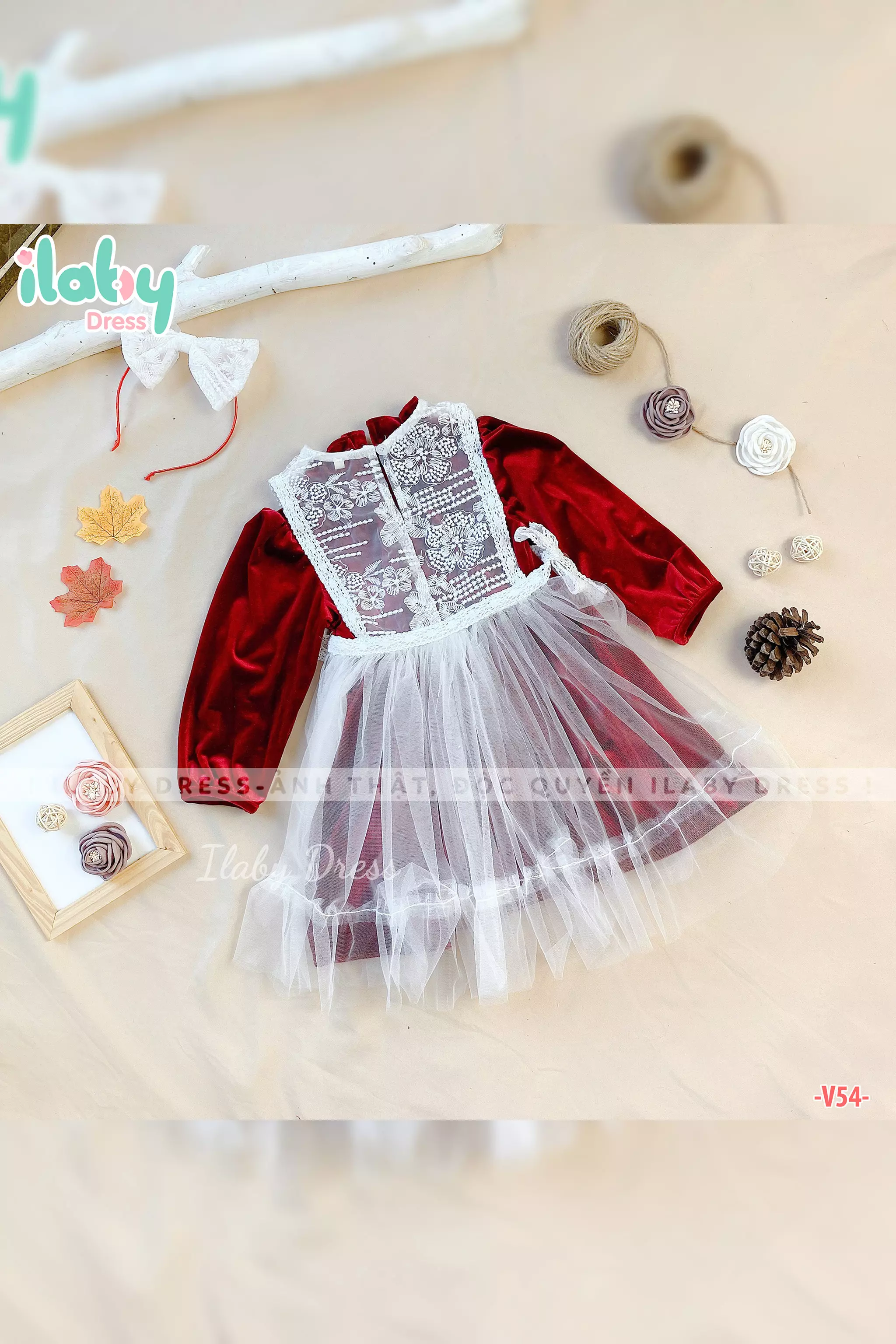 Set váy nhung phối tutu_thumbnail_2