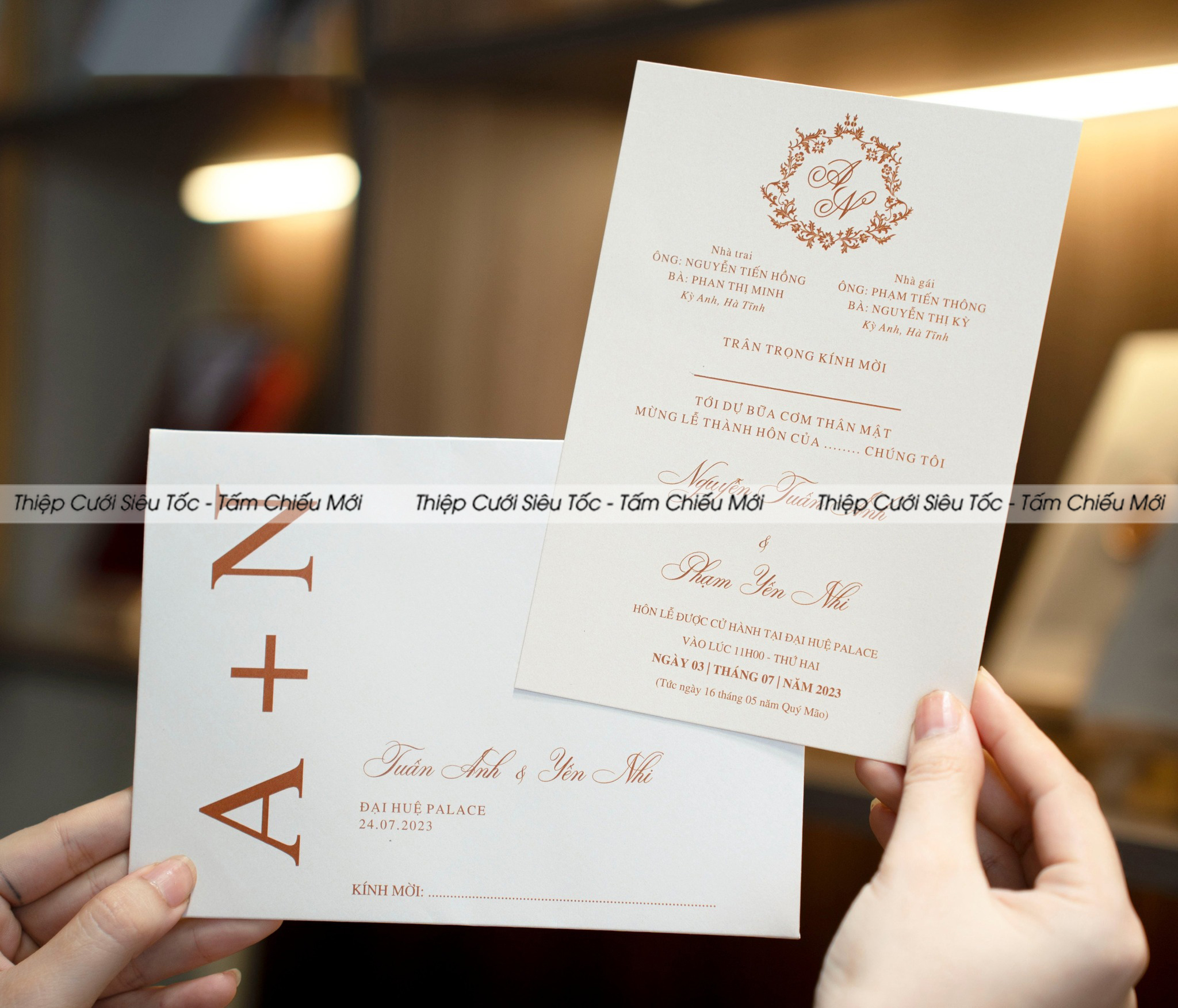 Thiệp phong bì Creamy VHCCB110