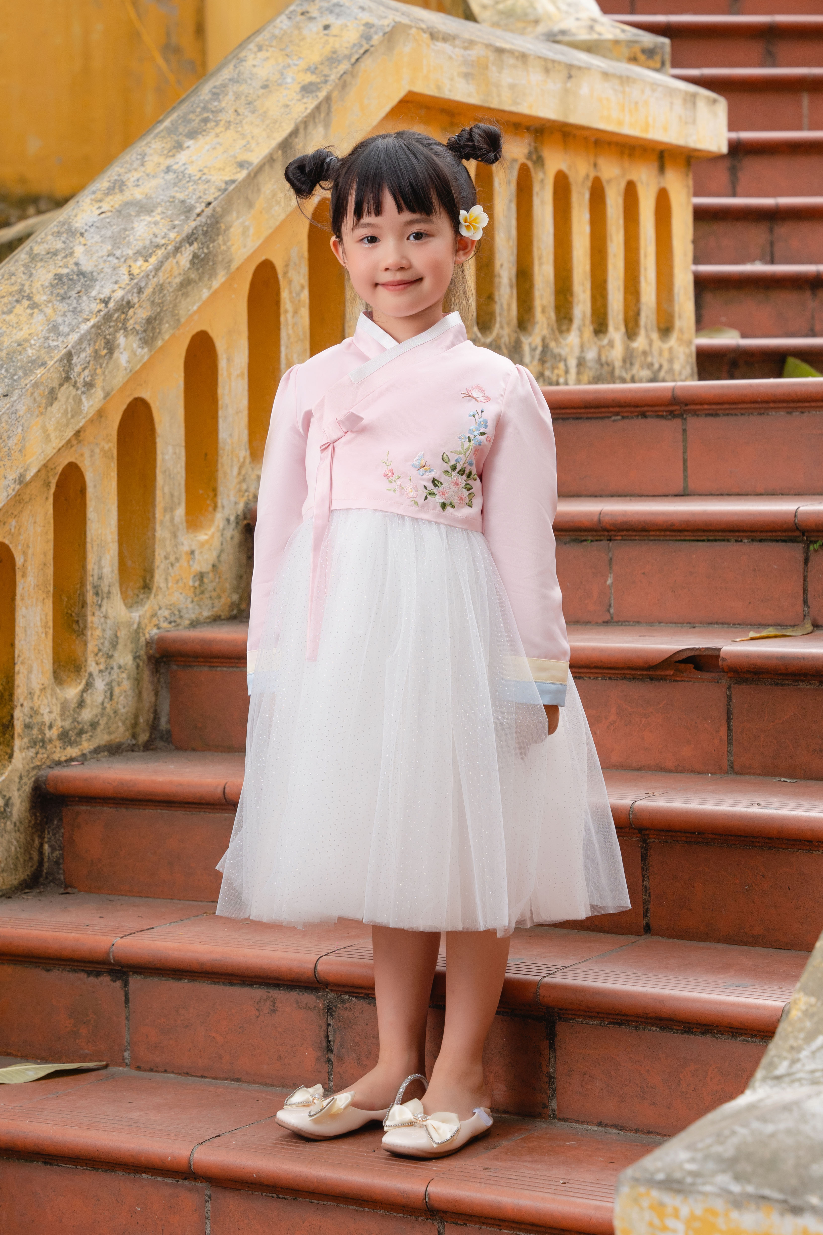 Hanbok chân tutu sequin