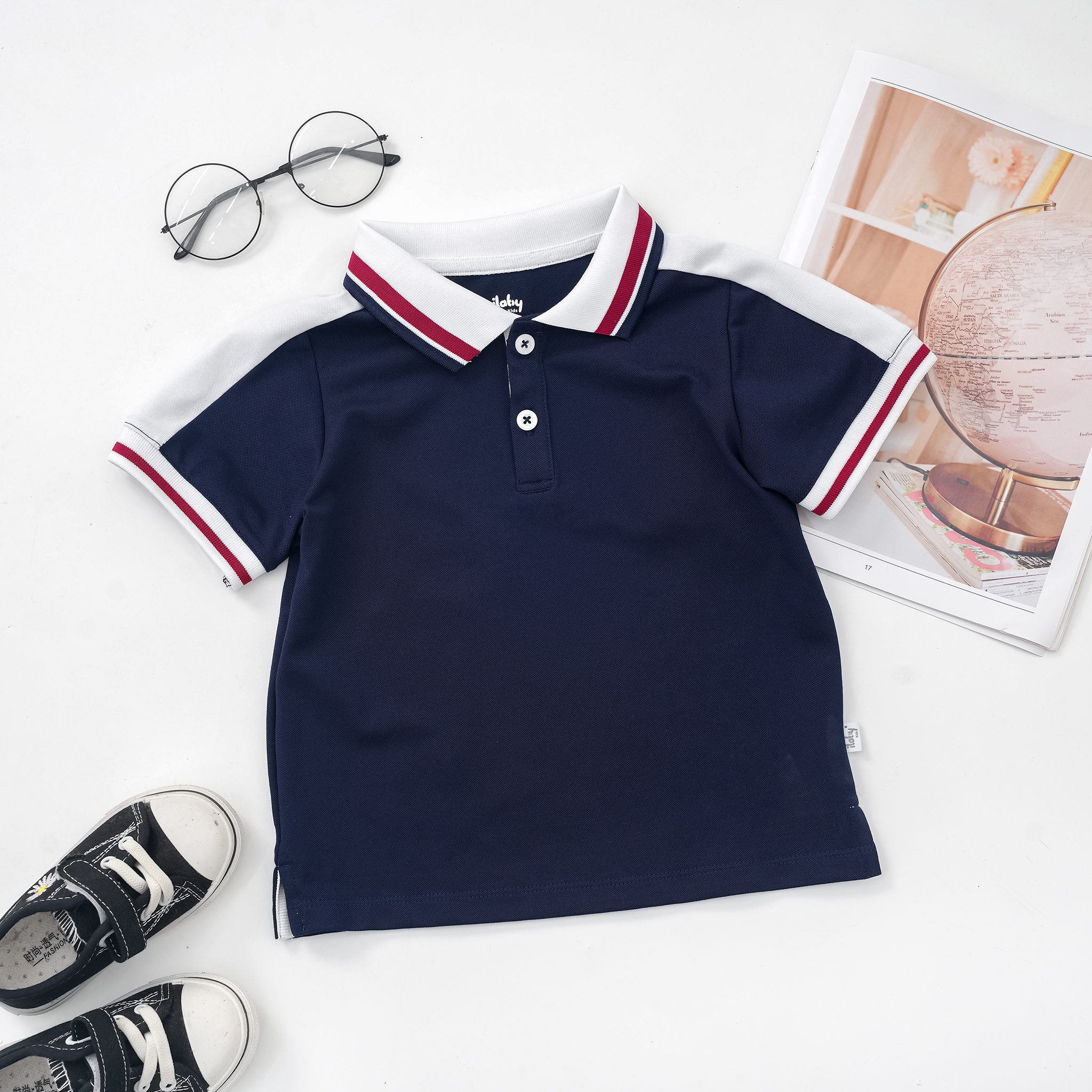 Áo polo phối dọc tay_thumbnail_2