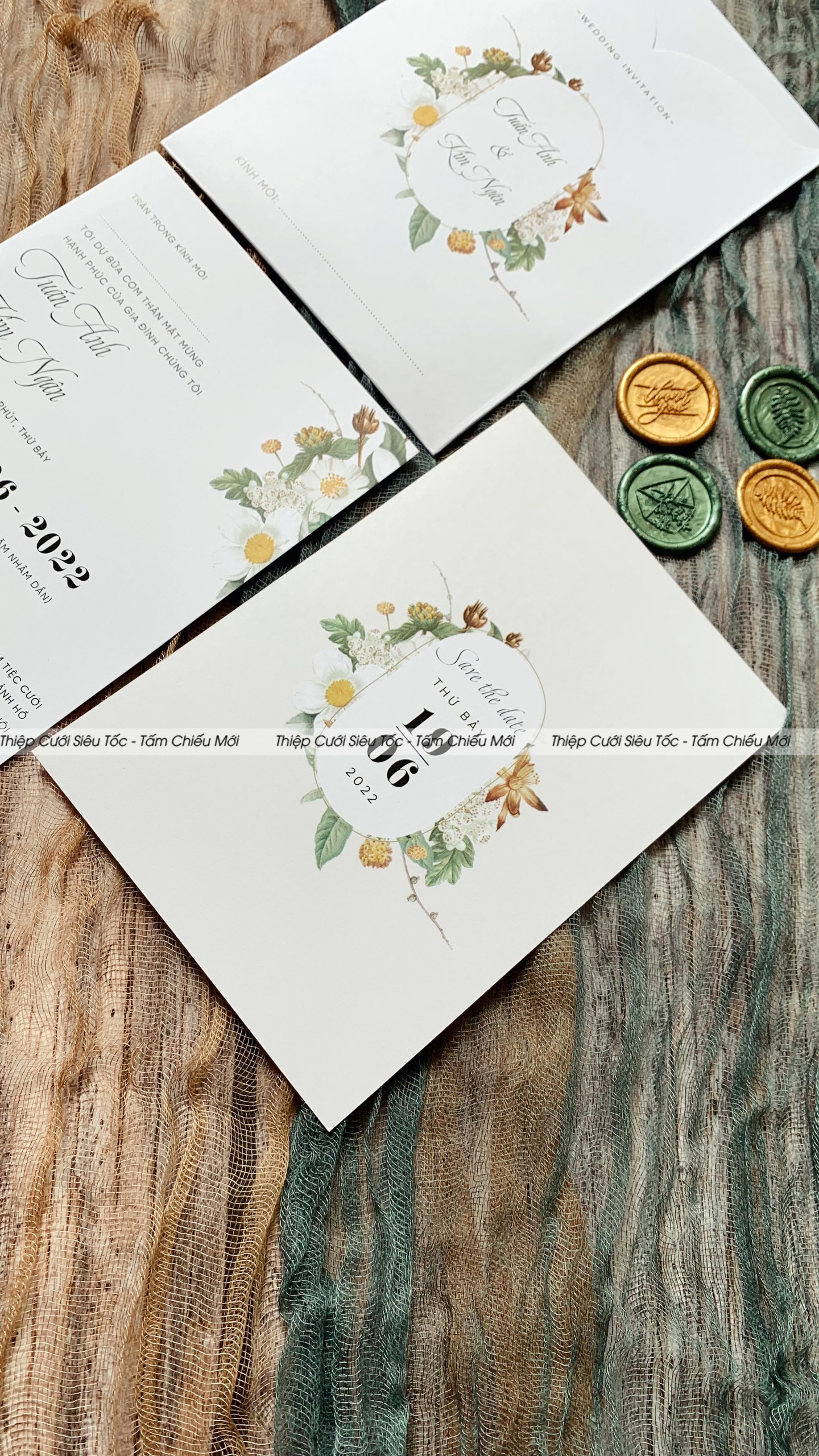 Thiệp phong bì Creamy VHCCB038