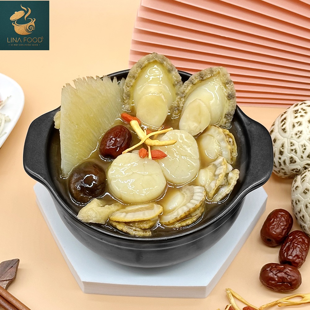 Súp Vi Cá Bào Ngư Sò Điệp Lớn