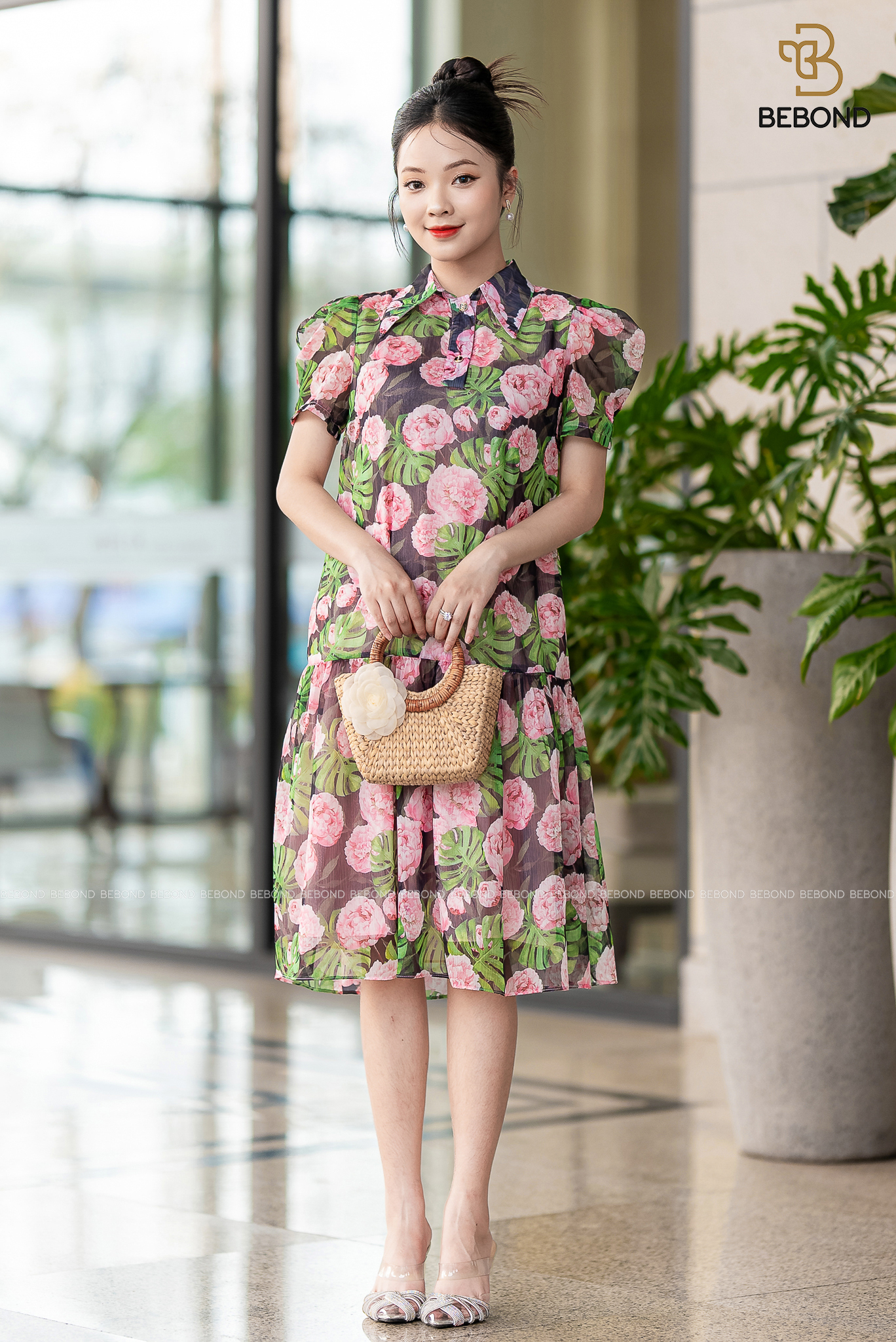 ĐẦM HOA HỒNG KÉP DAISY