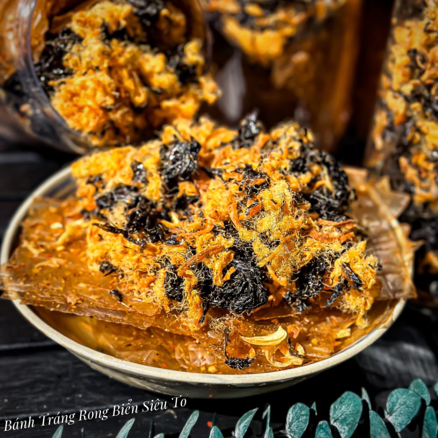 Bánh Tráng Rong Biển Chà Bông