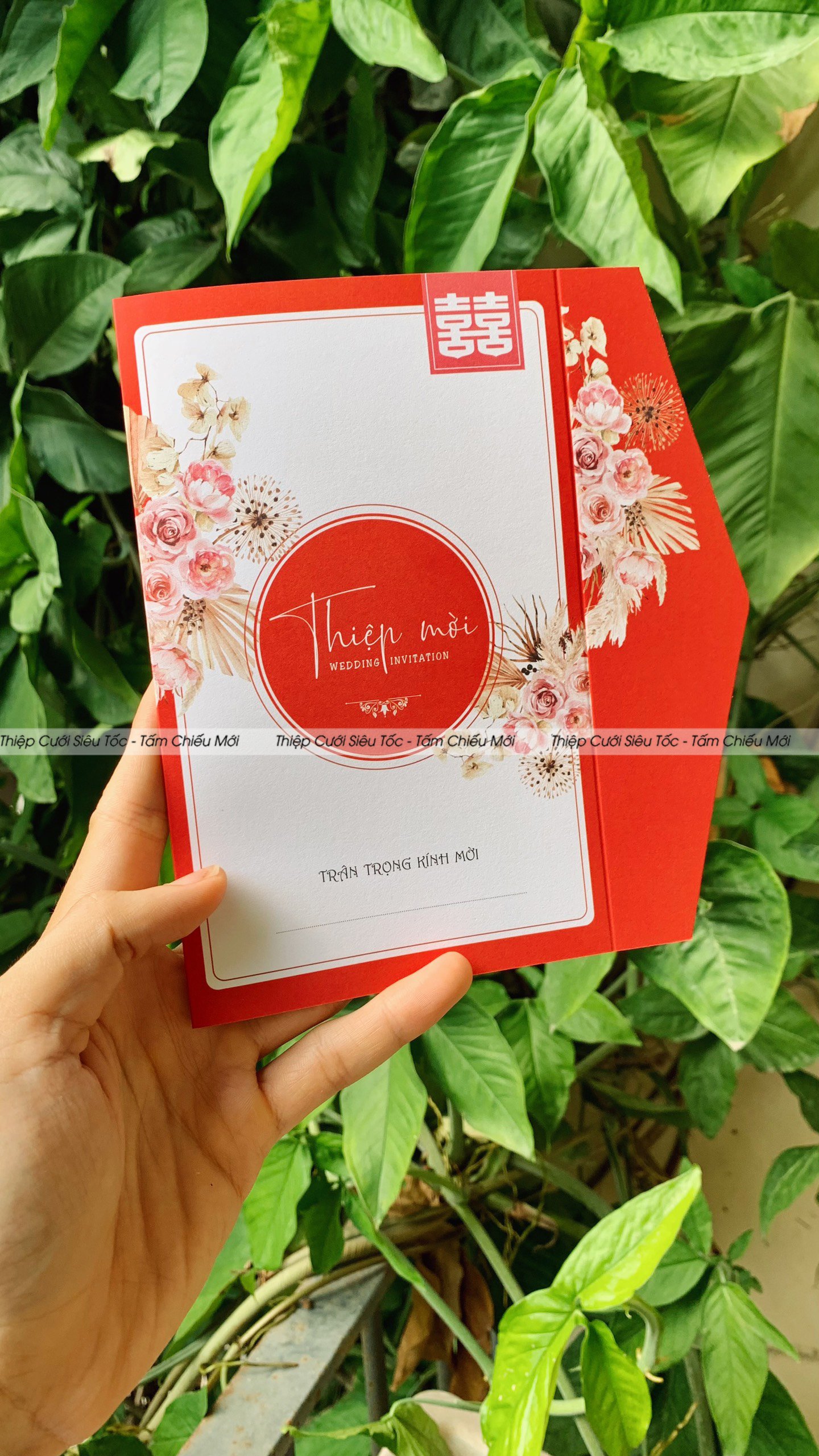 Thiệp gập classic - HD218