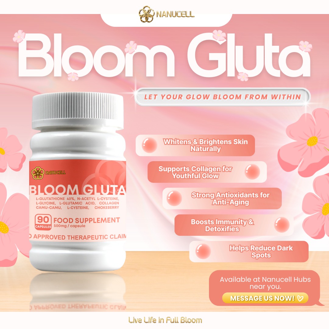 bloom glutathione Glutamine