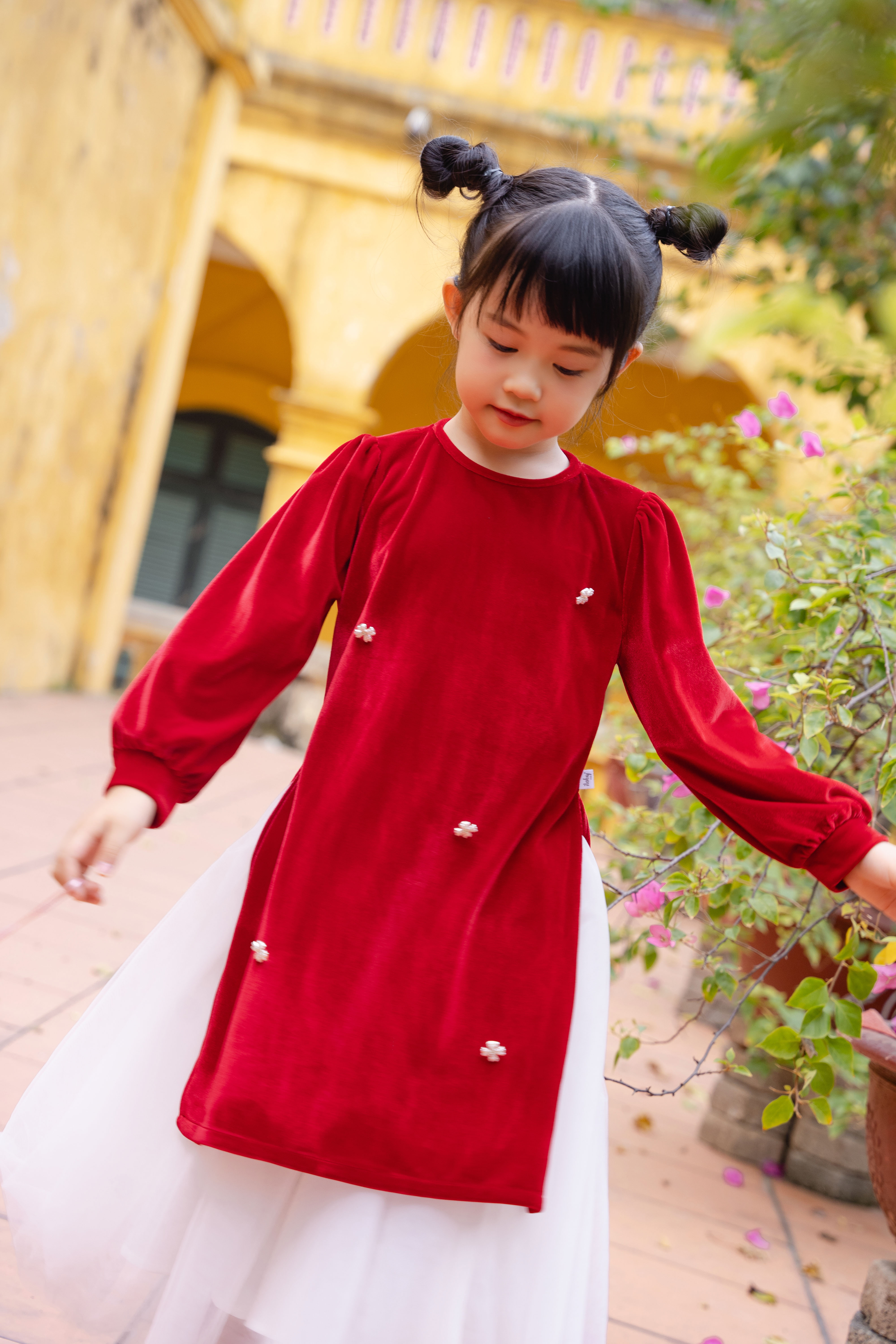 Áo dài Hồng Khuyên_thumbnail_3