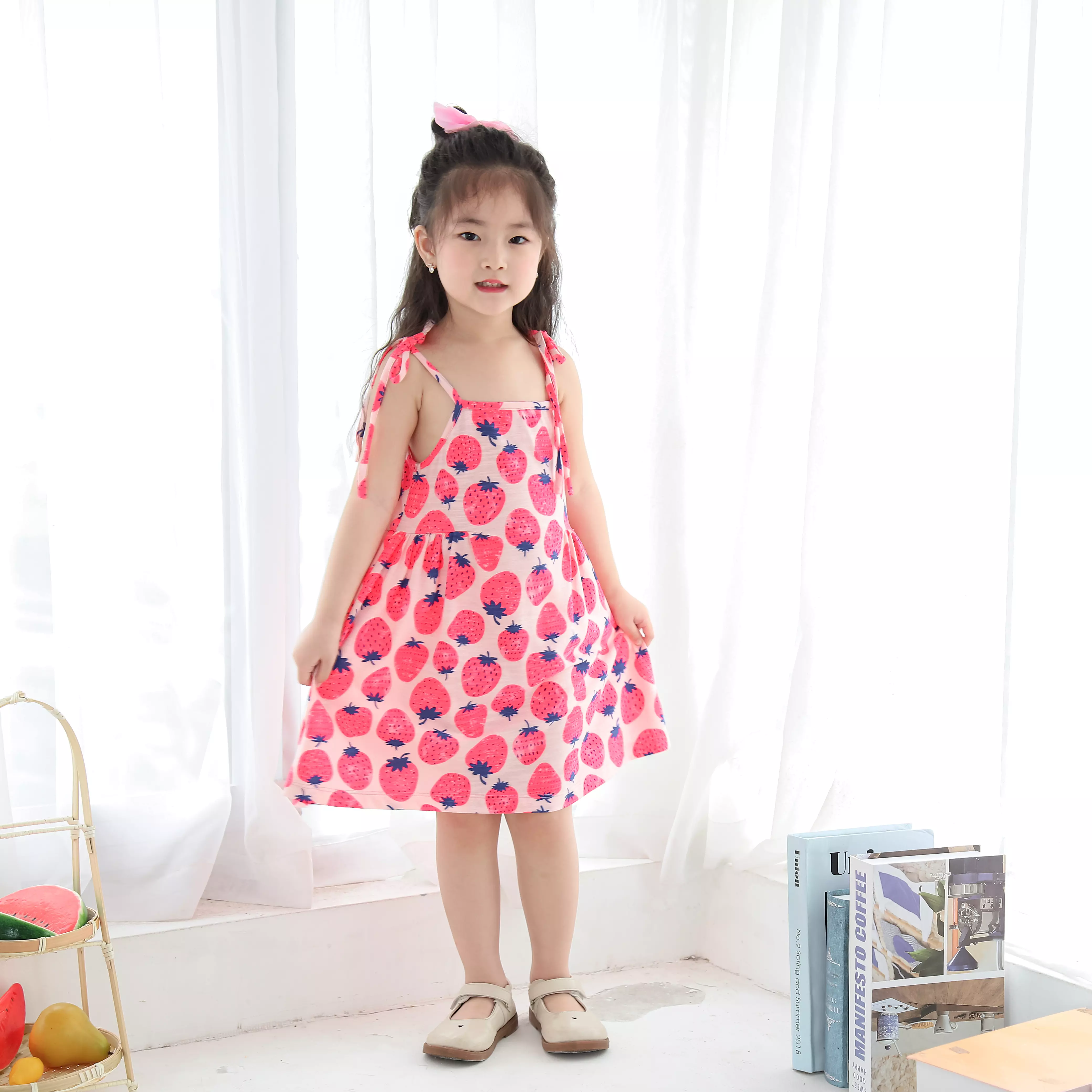 Váy thun hai dây buộc nơ vai_thumbnail_6