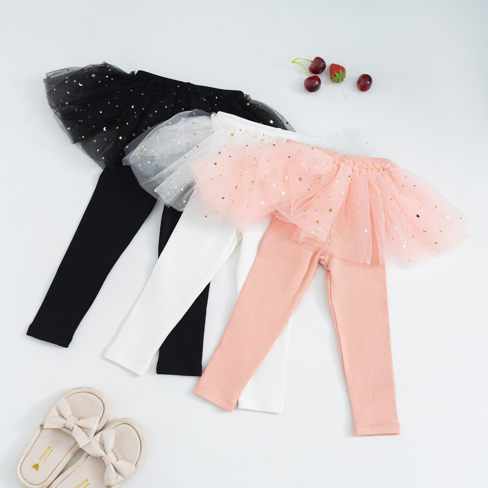 Quần legging váy tutu sao