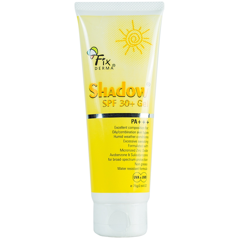 Kem chống nắng Shadow Gel SPF30+ 75g