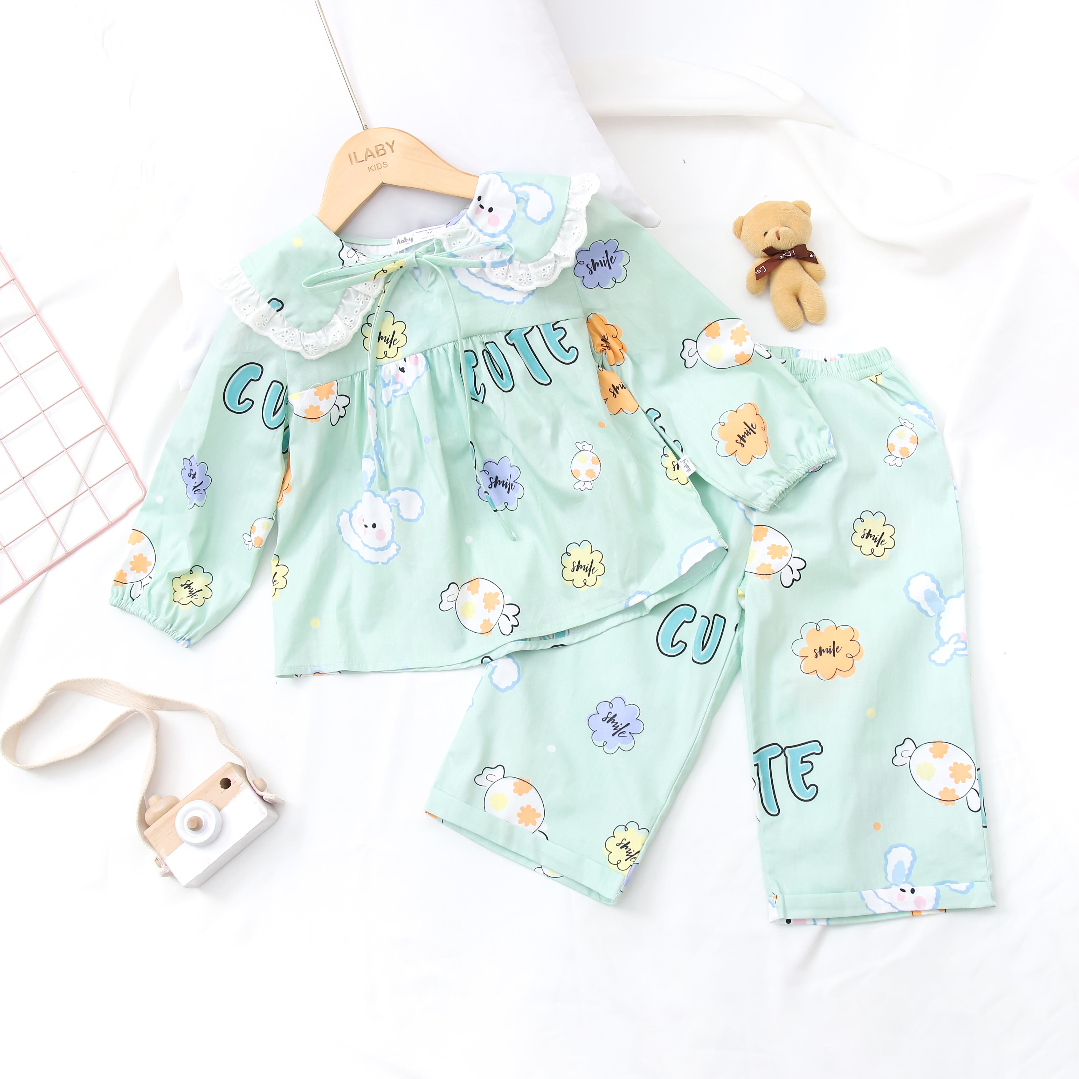 Set pyjama lá cổ to phối ren_thumbnail_2