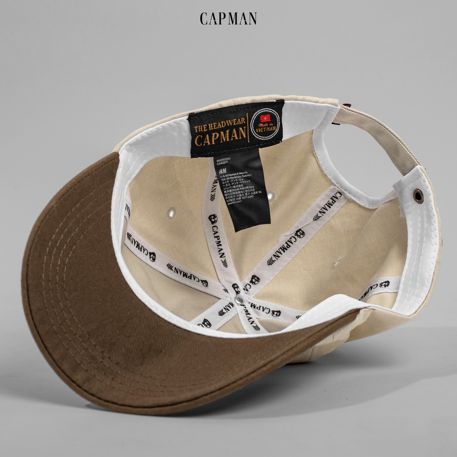 Mũ lưỡi trai chính hãng Capman - CM199